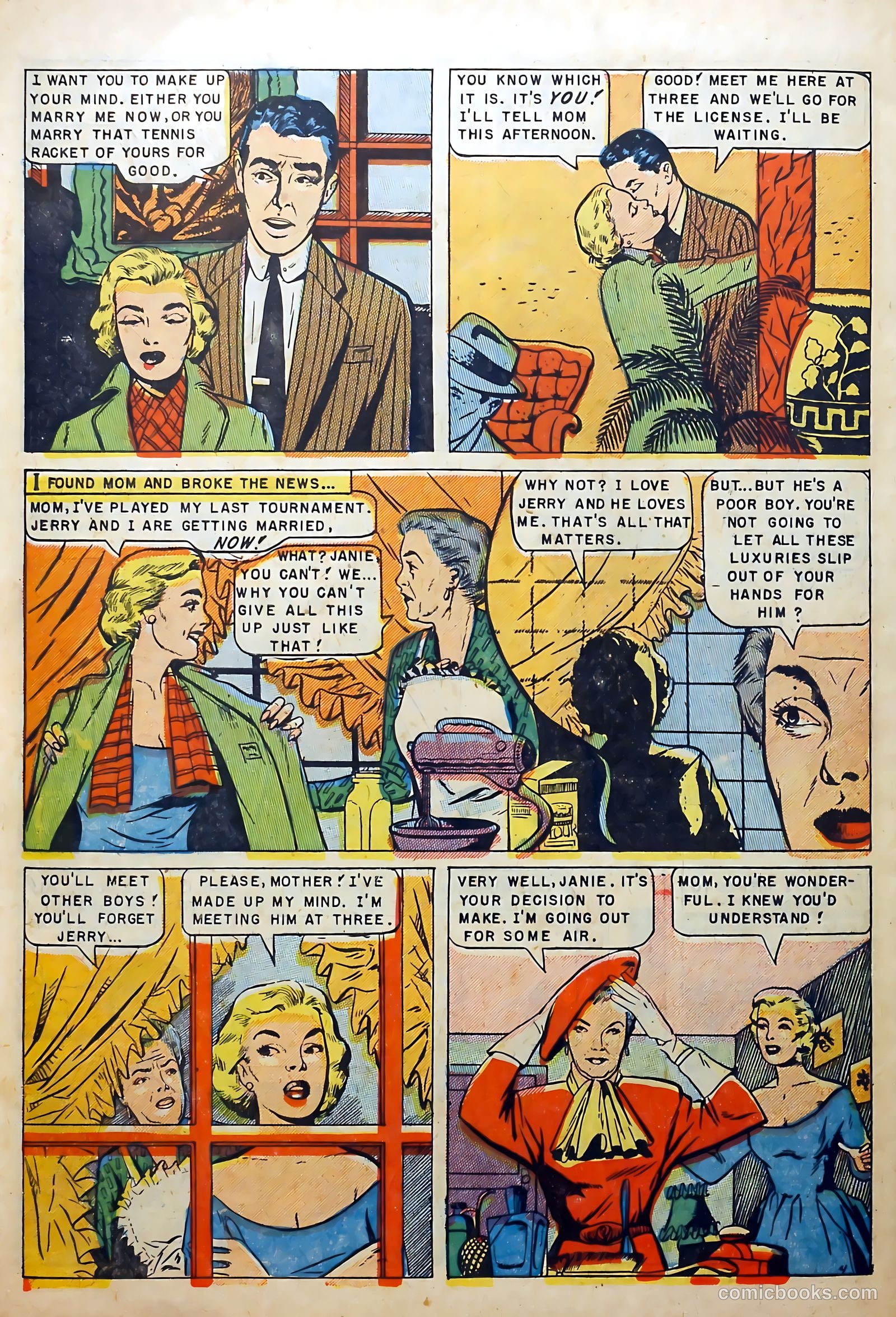 Daring Confessions #5 (1953) — page 30 of 36