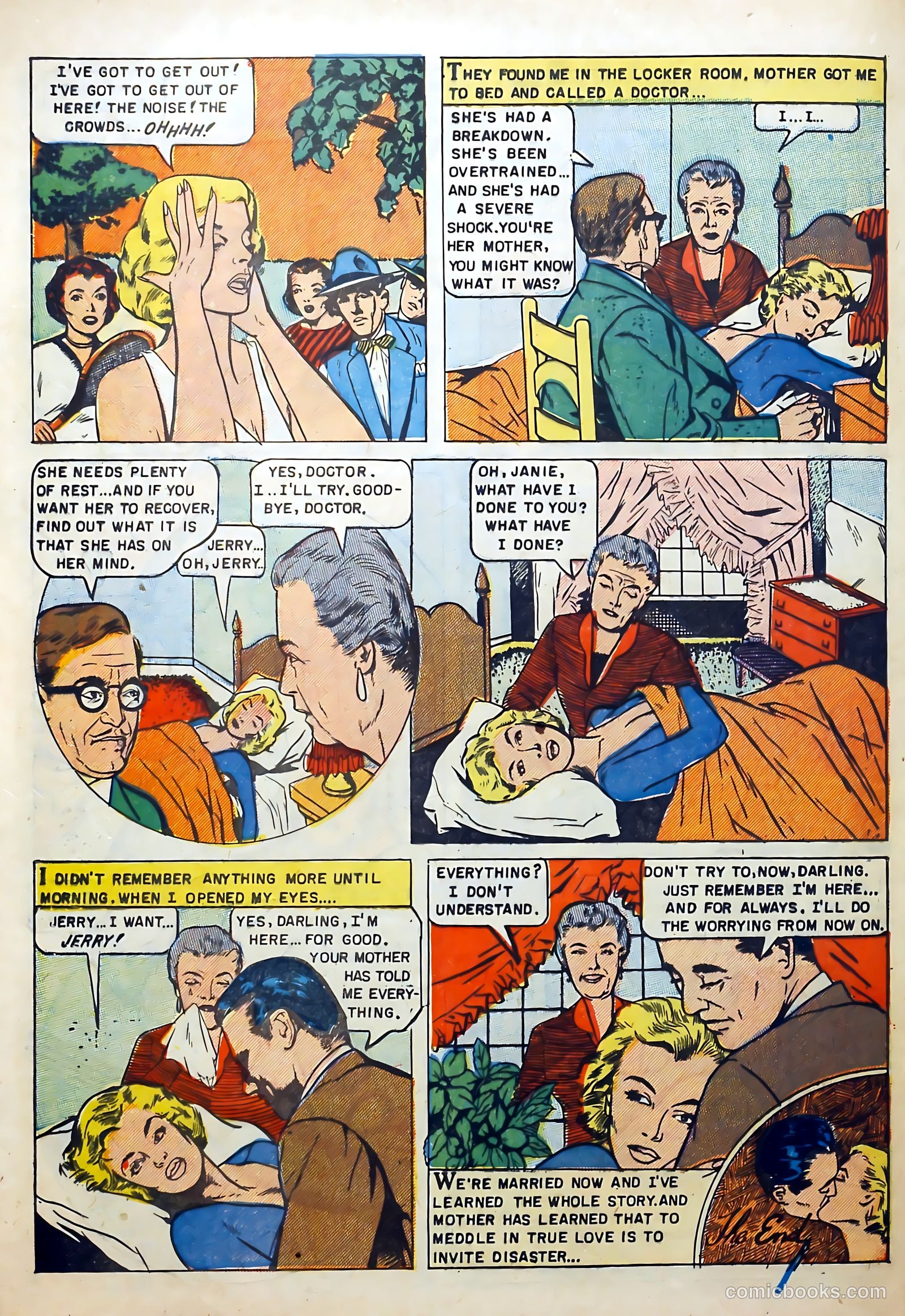 Daring Confessions #5 (1953) — page 32 of 36