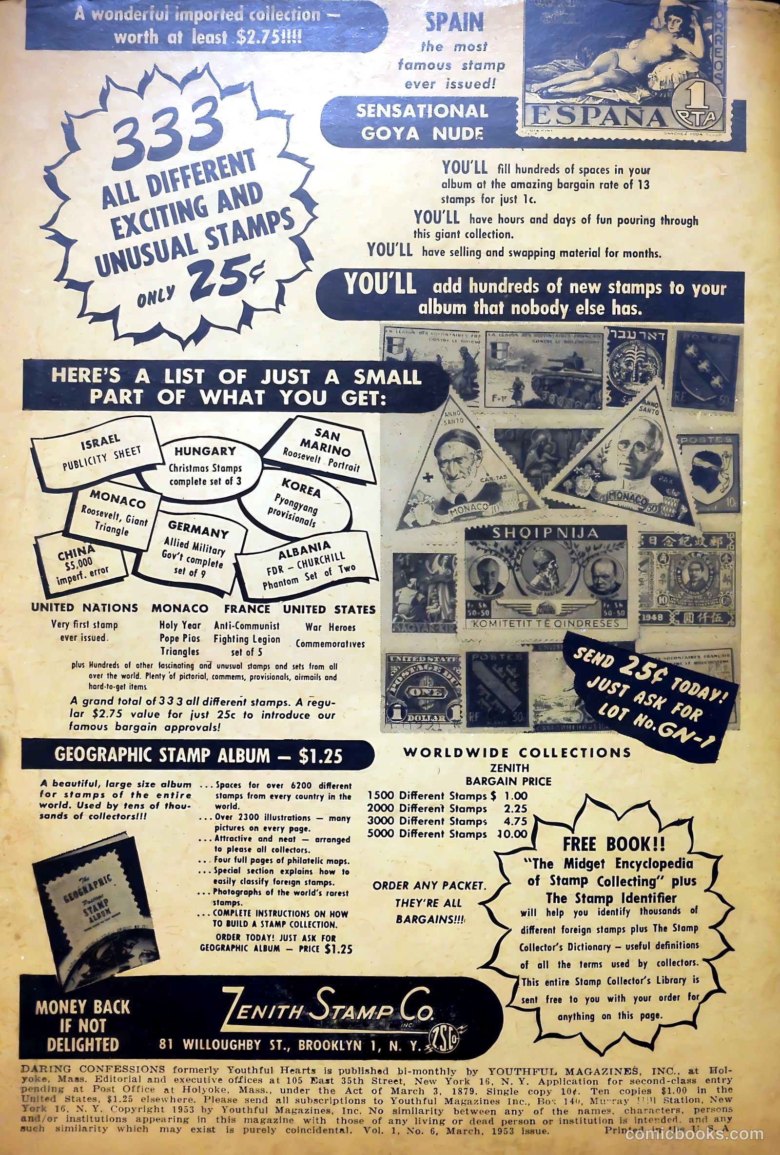 Daring Confessions #6 (1953) — page 2 of 37