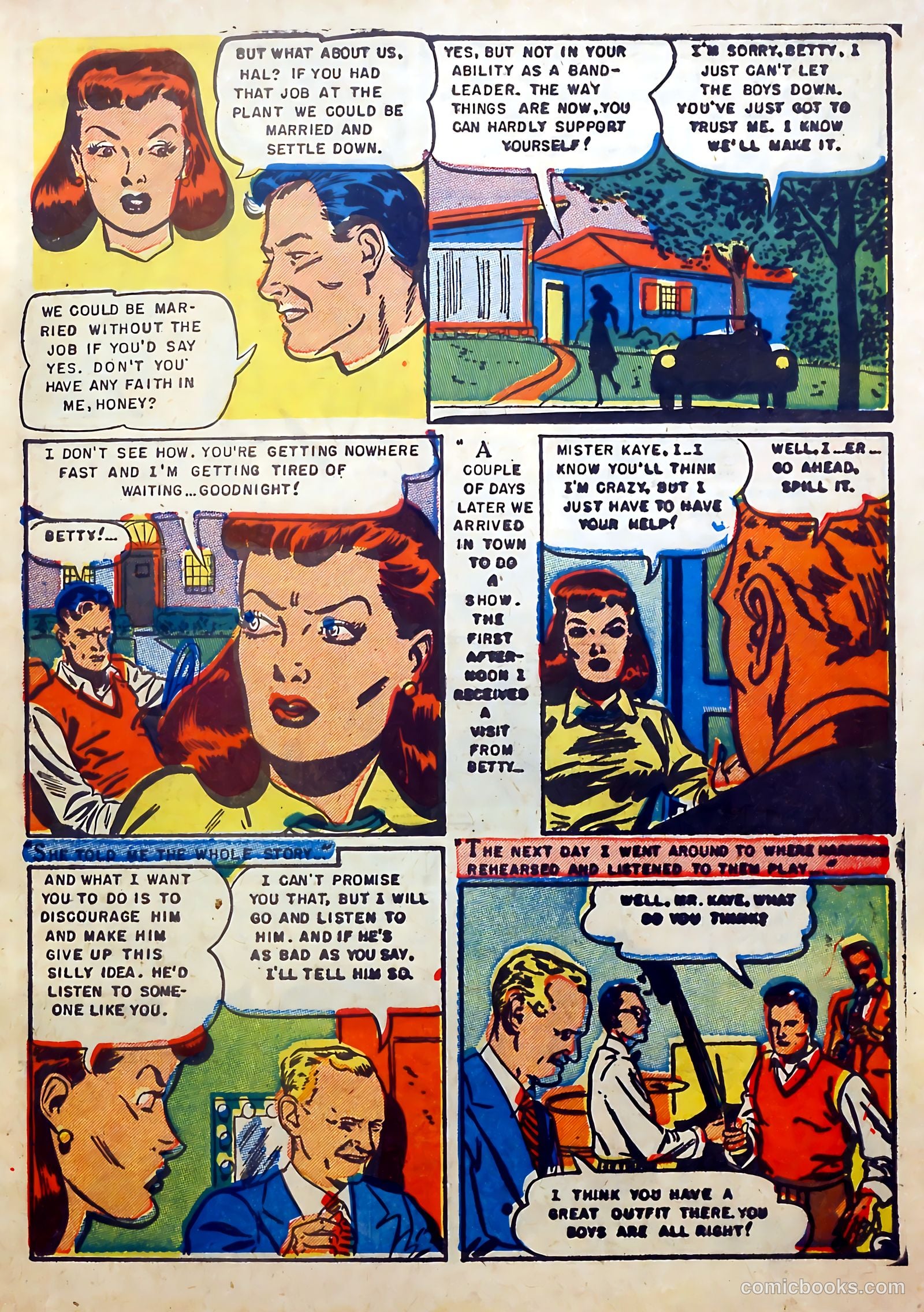 Daring Confessions #6 (1953) — page 5 of 37