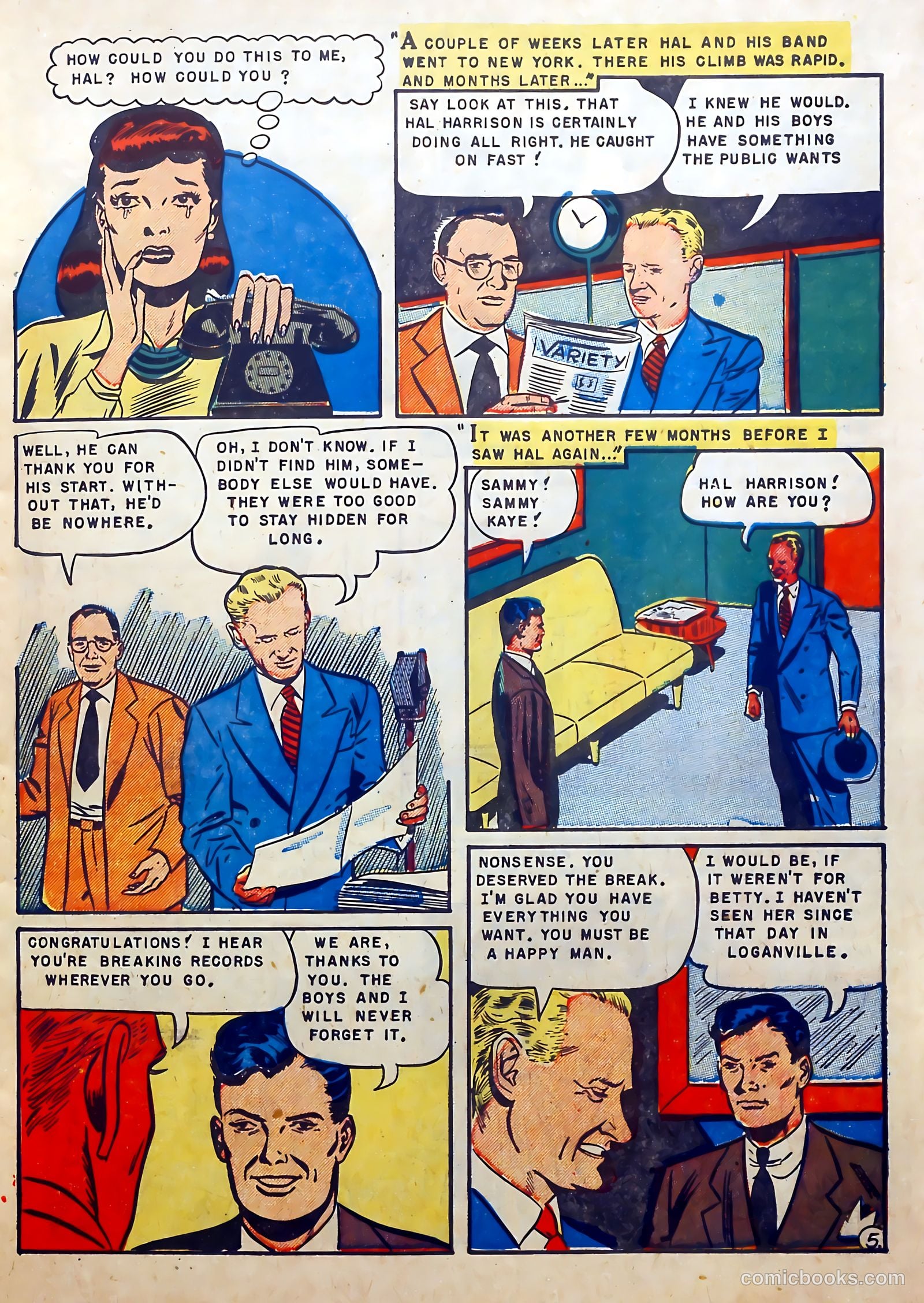 Daring Confessions #6 (1953) — page 7 of 37