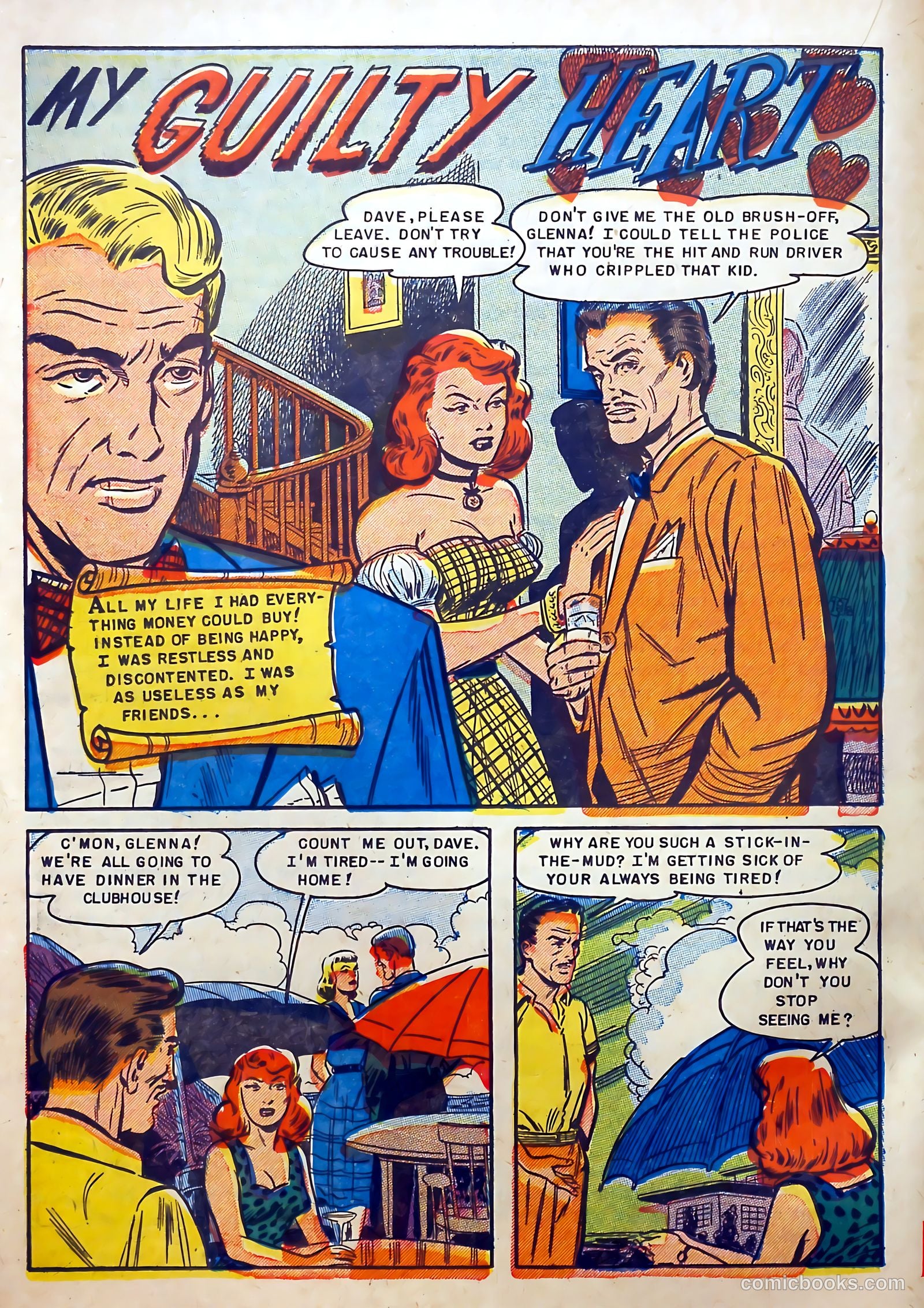 Daring Confessions #6 (1953) — page 20 of 37