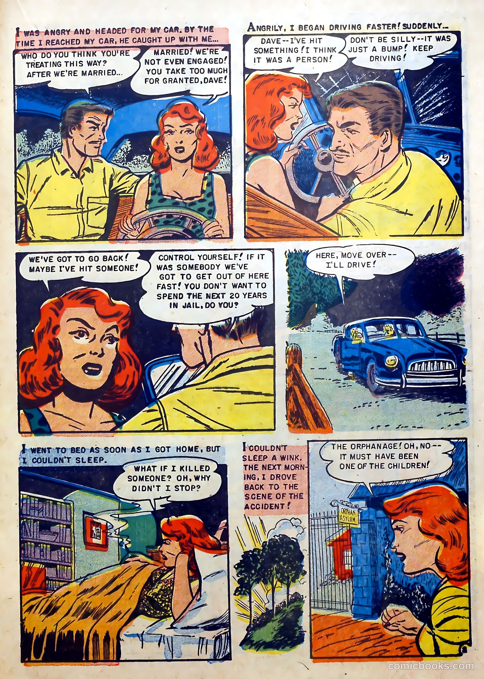 Daring Confessions #6 (1953) — page 21 of 37