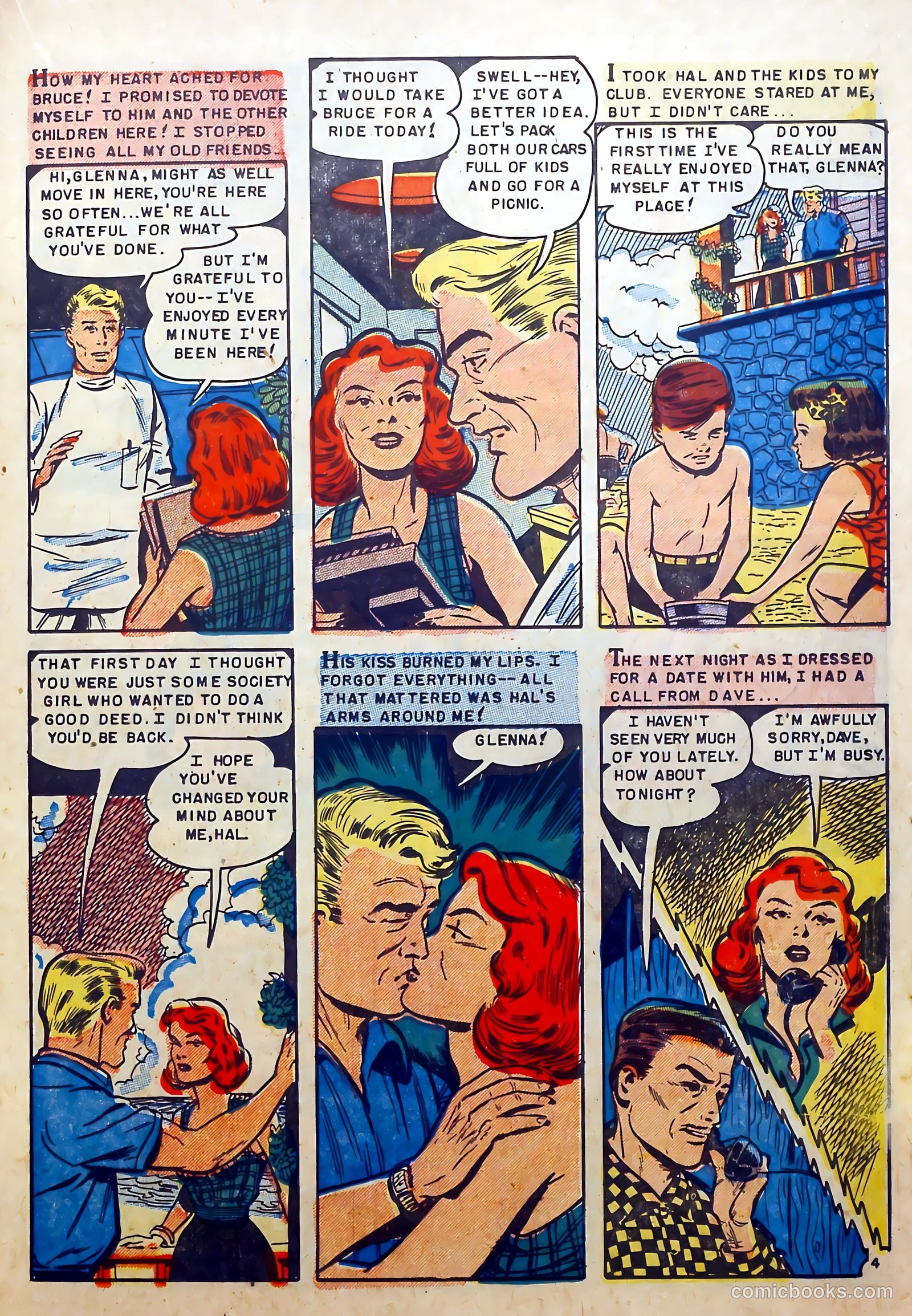 Daring Confessions #6 (1953) — page 23 of 37