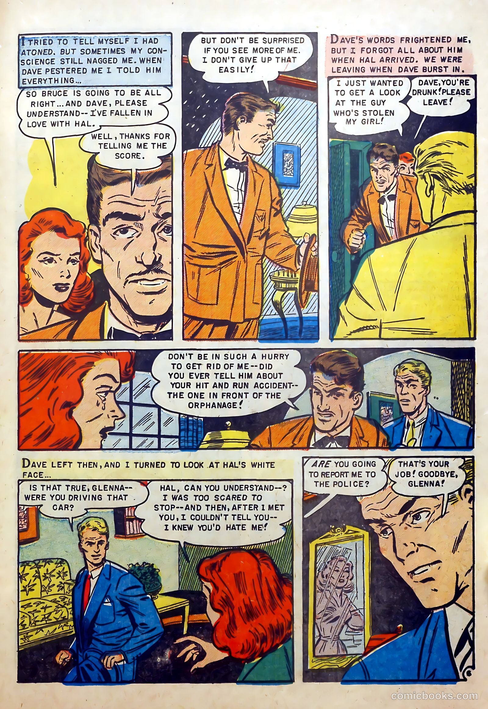 Daring Confessions #6 (1953) — page 25 of 37
