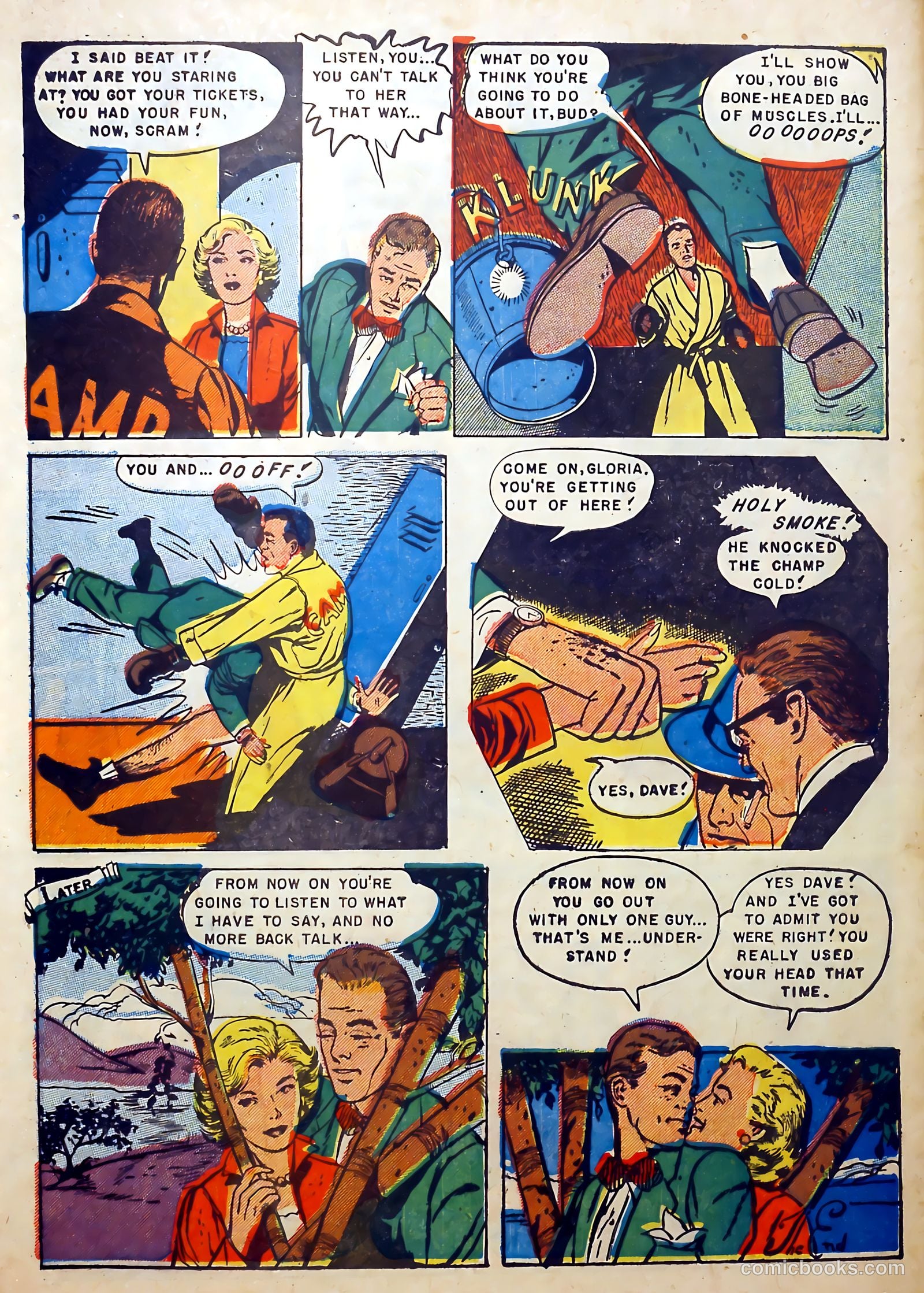 Daring Confessions #6 (1953) — page 32 of 37