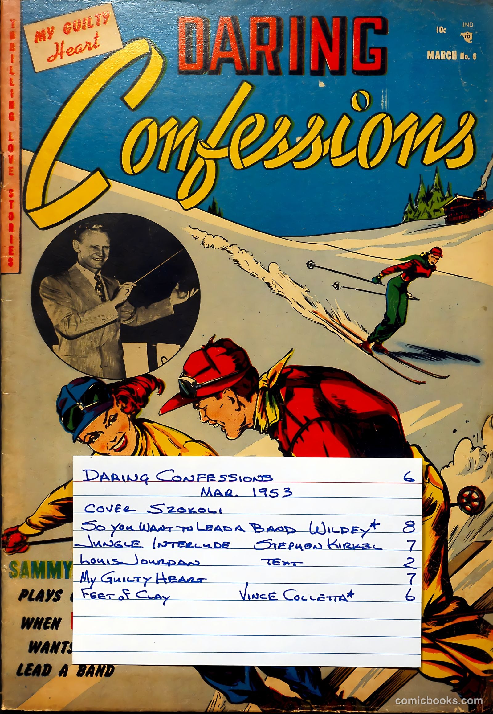 Daring Confessions #6 (1953) — page 37 of 37
