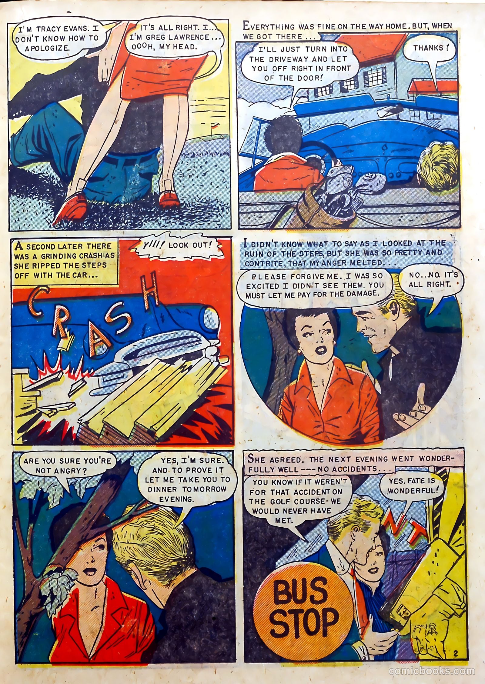 Daring Confessions #7 (1953) — page 21 of 37