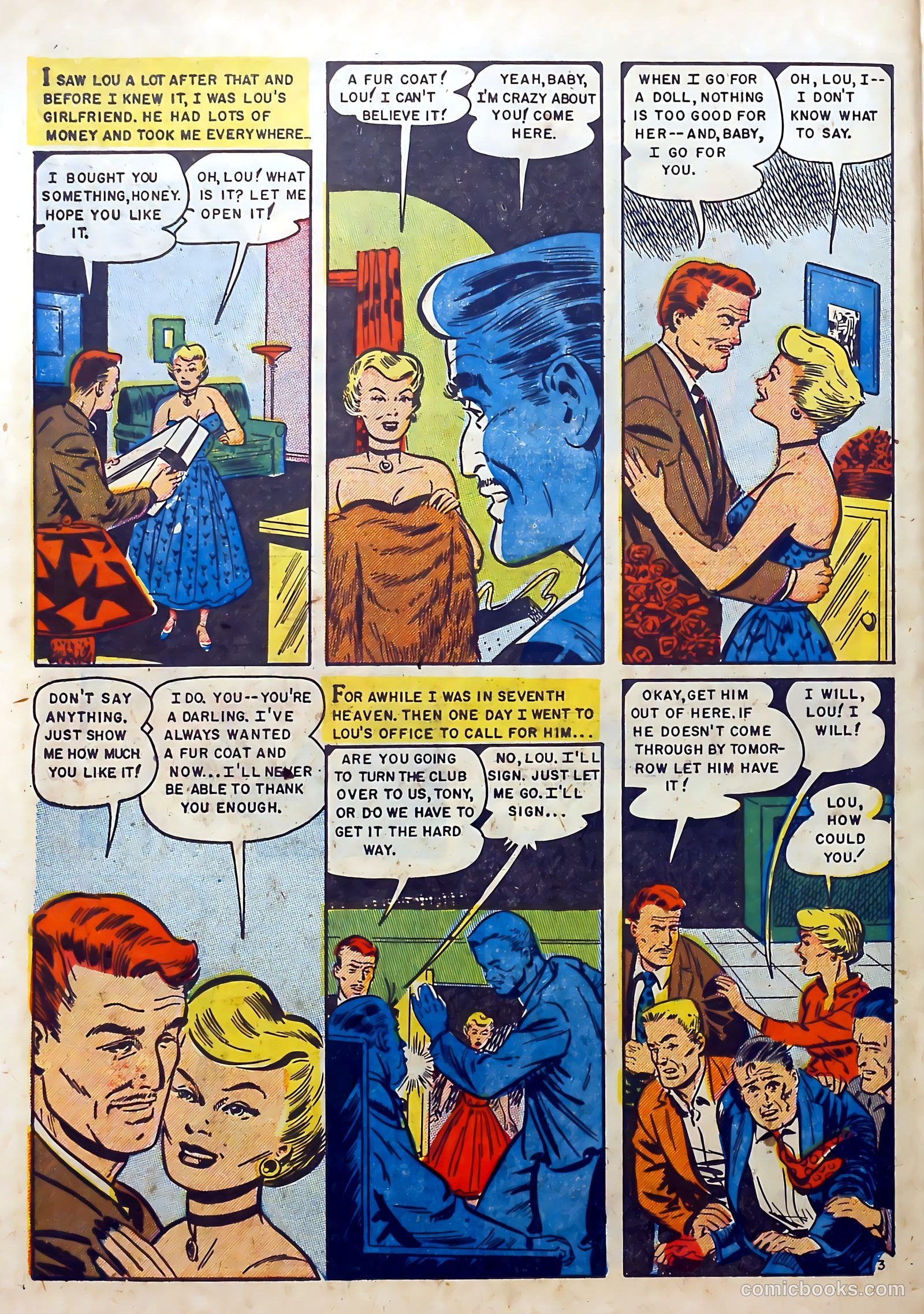 Daring Confessions #7 (1953) — page 28 of 37