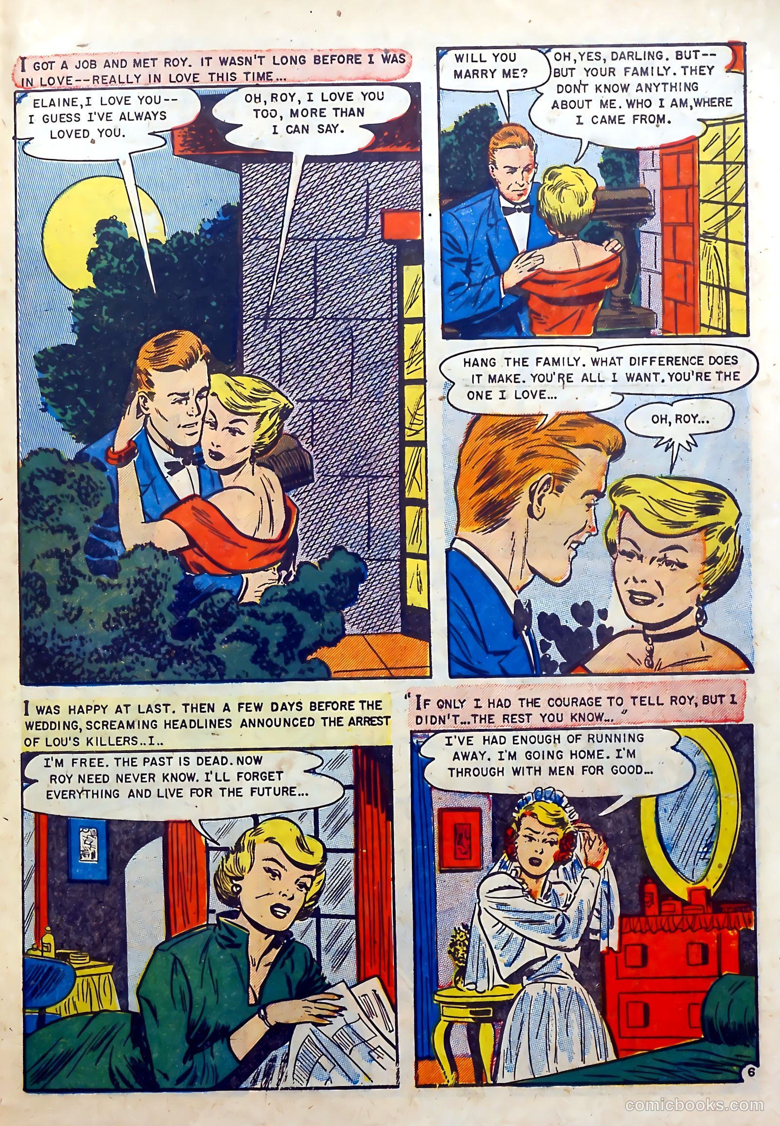 Daring Confessions #7 (1953) — page 31 of 37