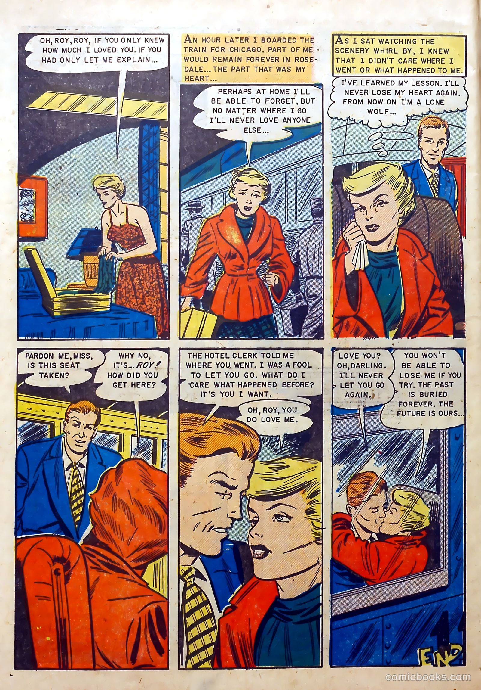 Daring Confessions #7 (1953) — page 32 of 37