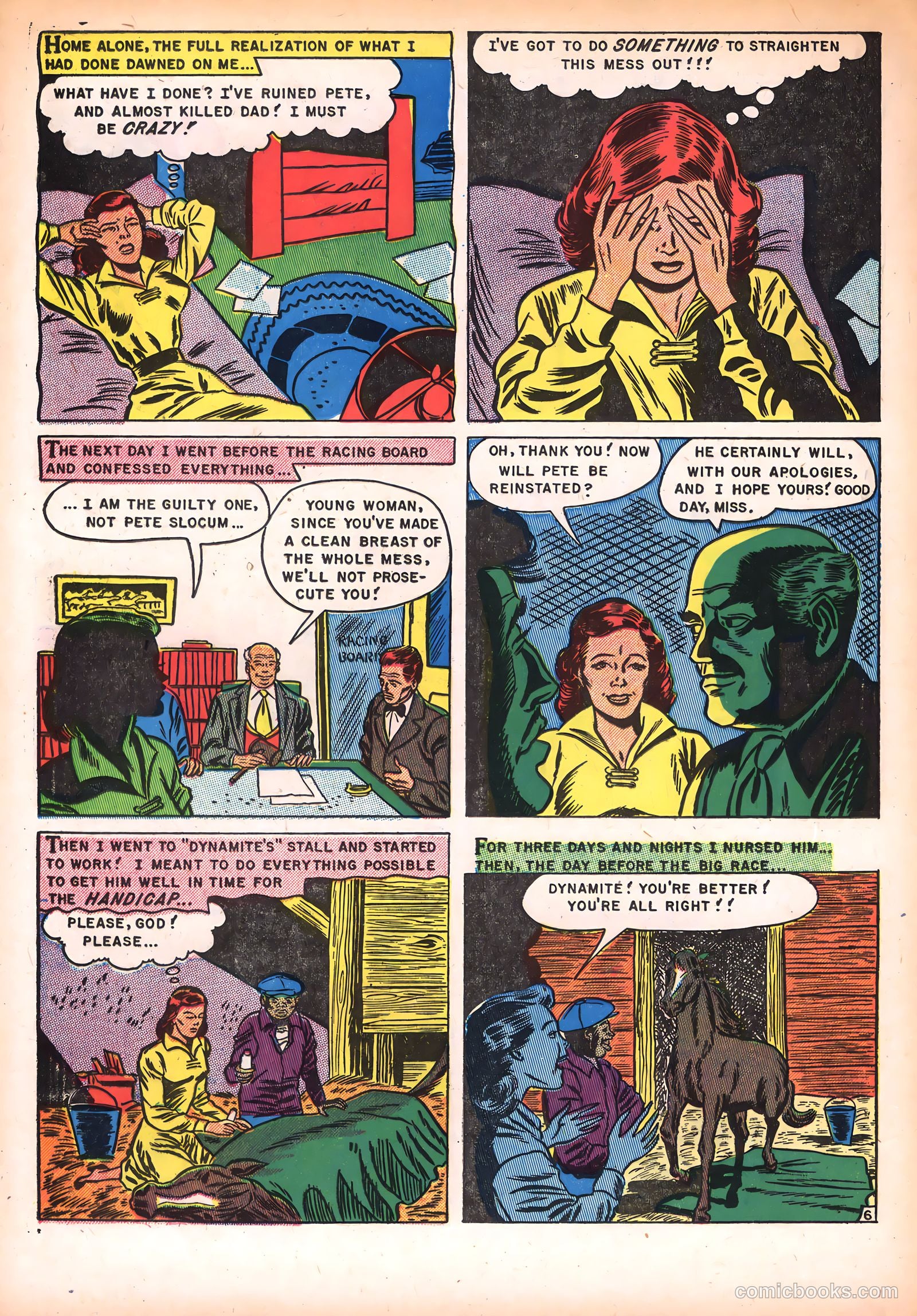 Daring Confessions #8 (1953) — page 16 of 36