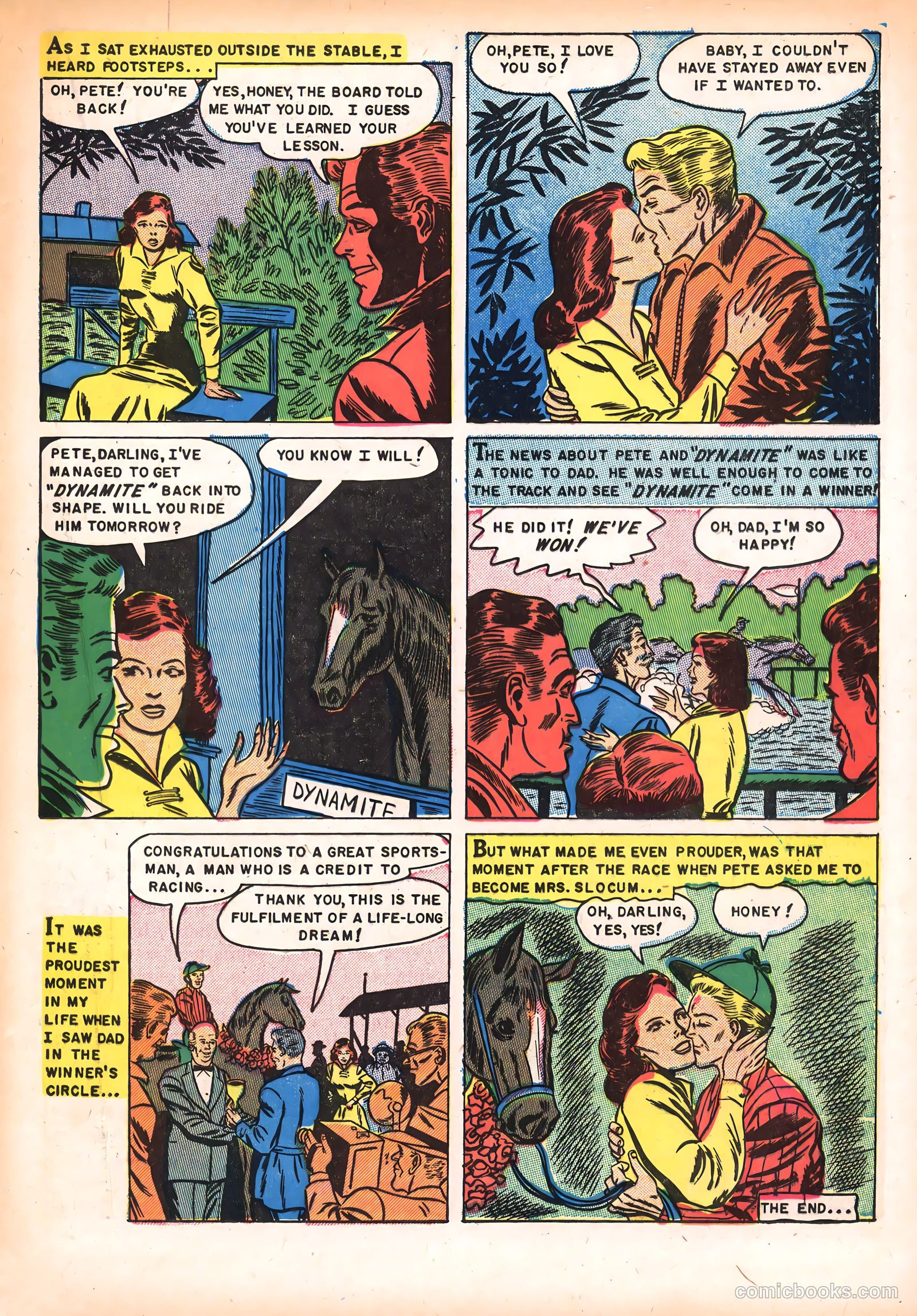 Daring Confessions #8 (1953) — page 17 of 36