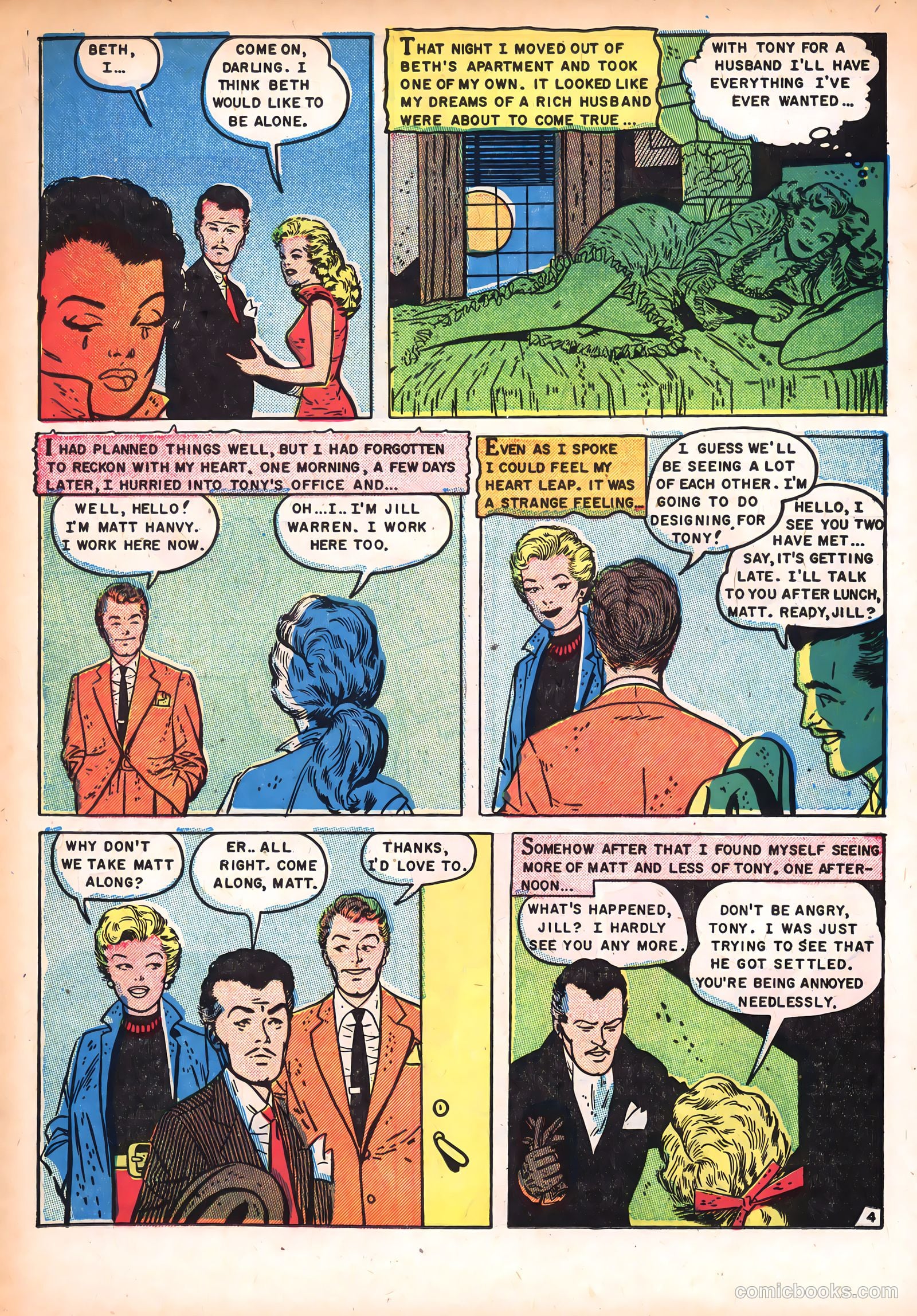 Daring Confessions #8 (1953) — page 23 of 36