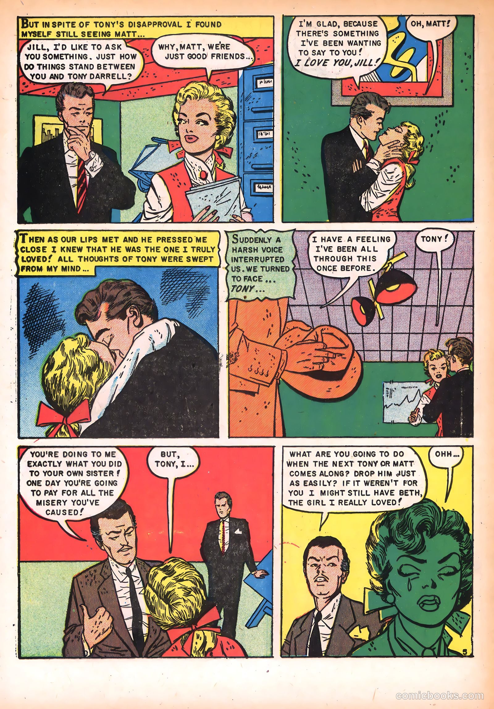 Daring Confessions #8 (1953) — page 24 of 36