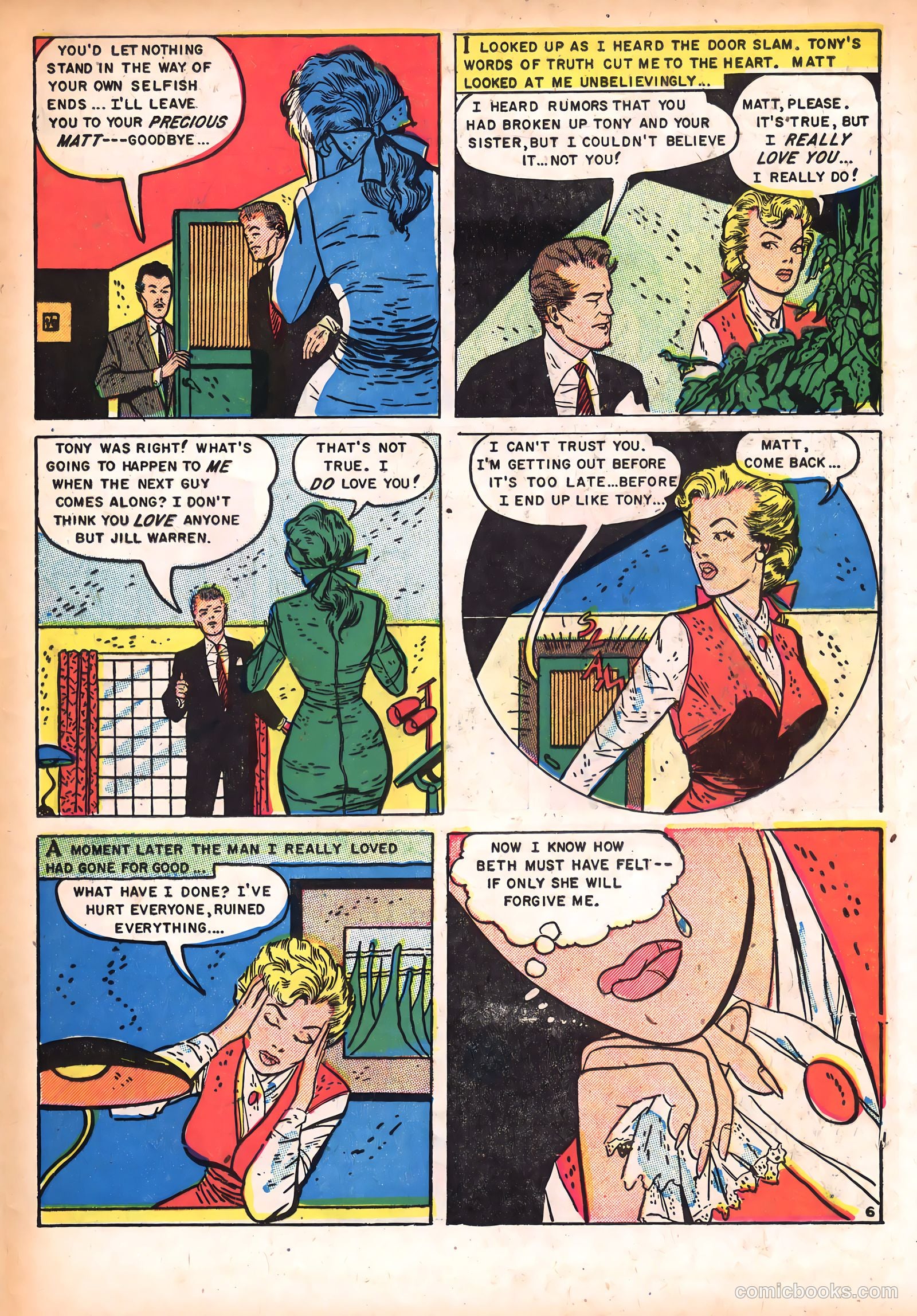 Daring Confessions #8 (1953) — page 25 of 36