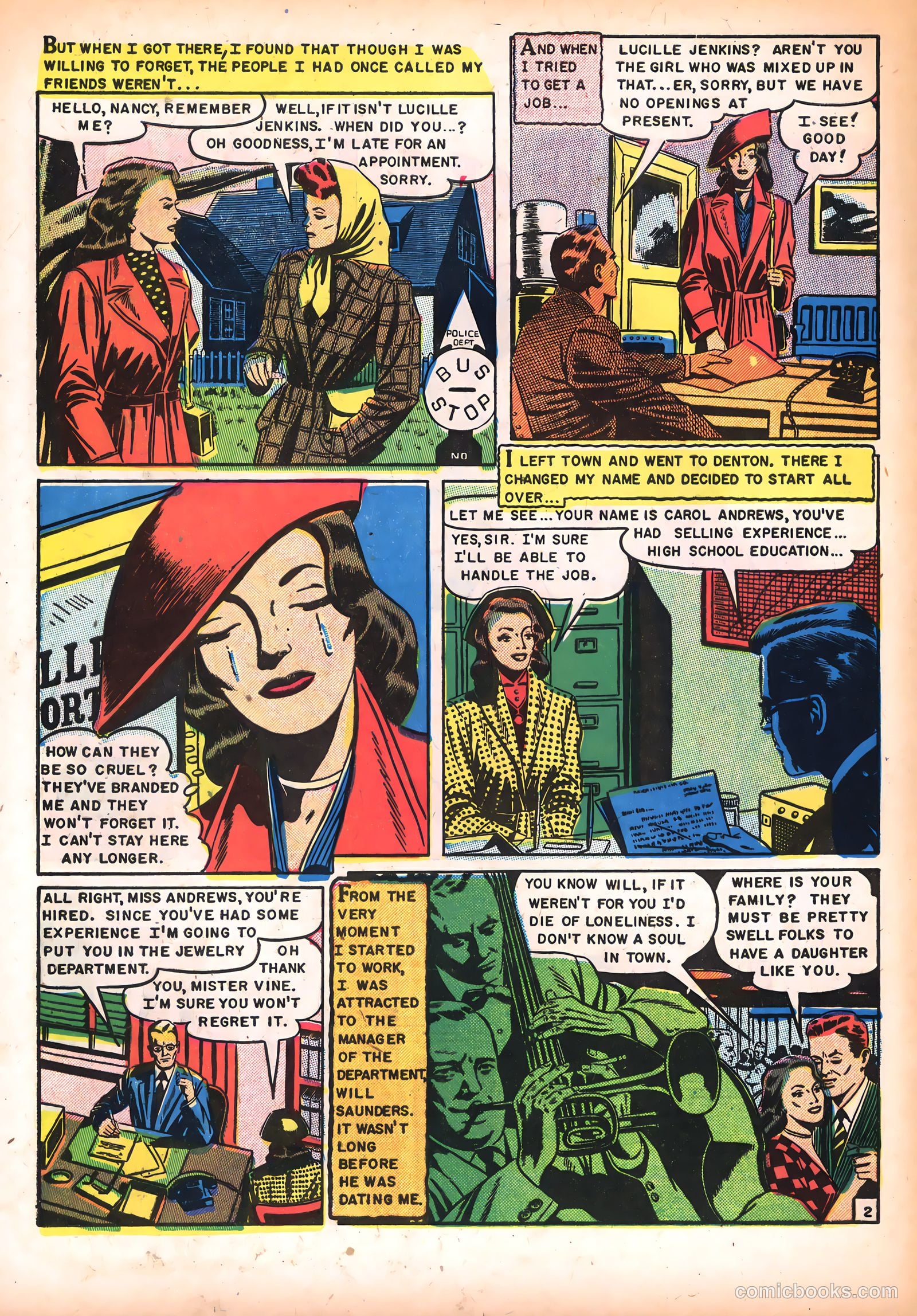 Daring Confessions #8 (1953) — page 28 of 36