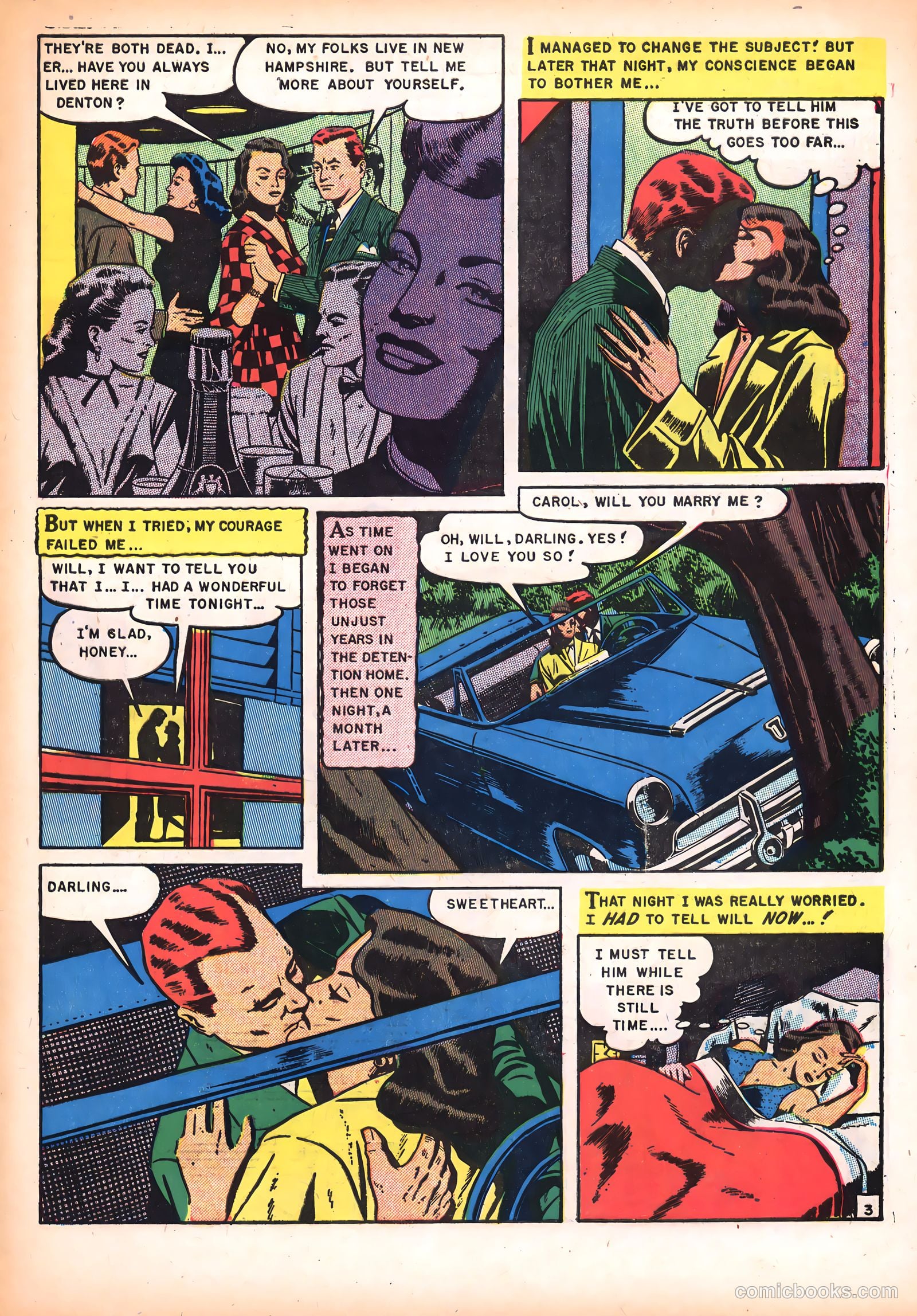 Daring Confessions #8 (1953) — page 29 of 36