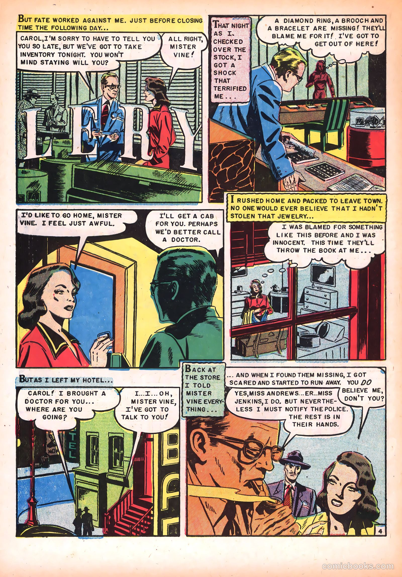 Daring Confessions #8 (1953) — page 30 of 36
