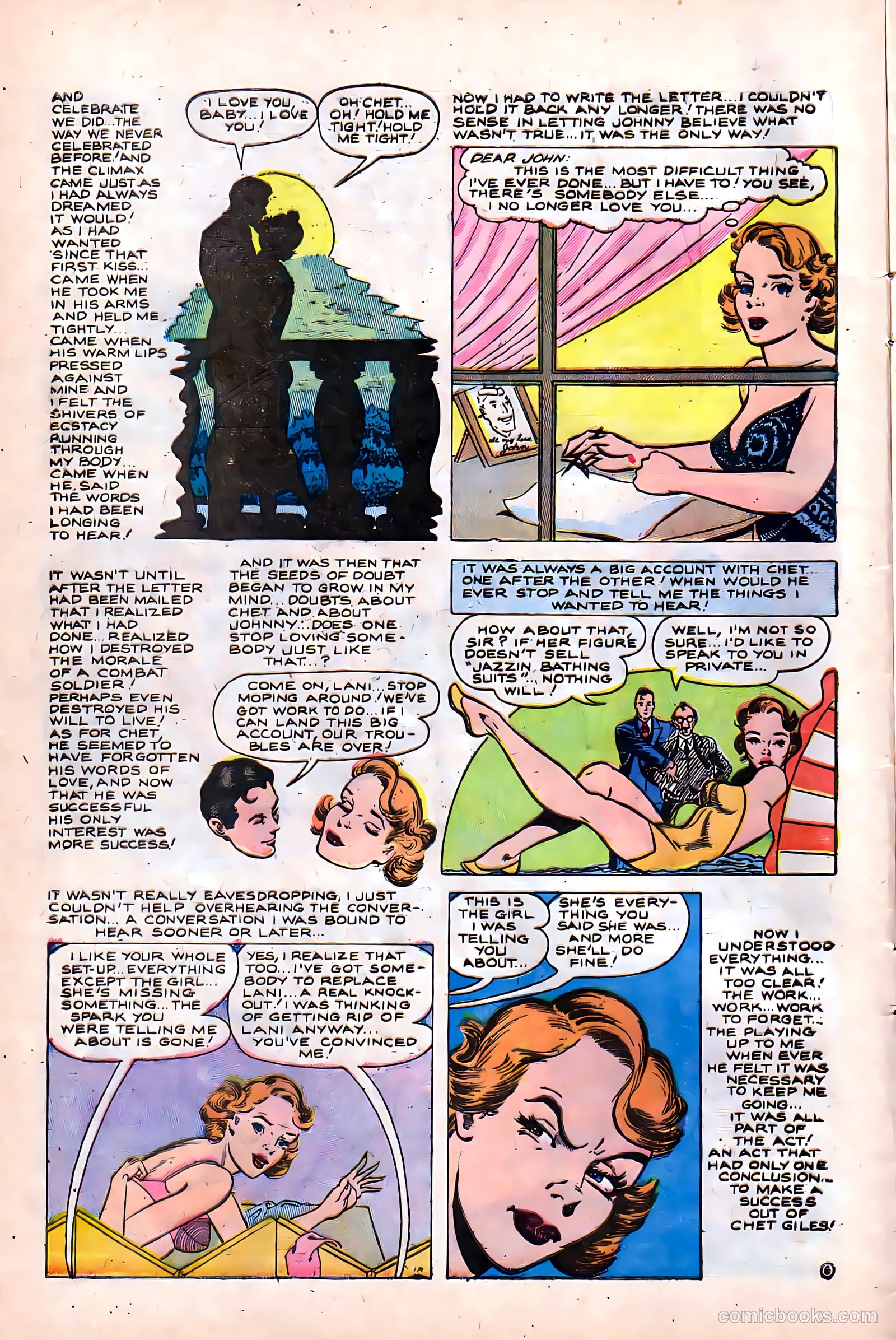 Daring Love #1 (1953) — page 8 of 36