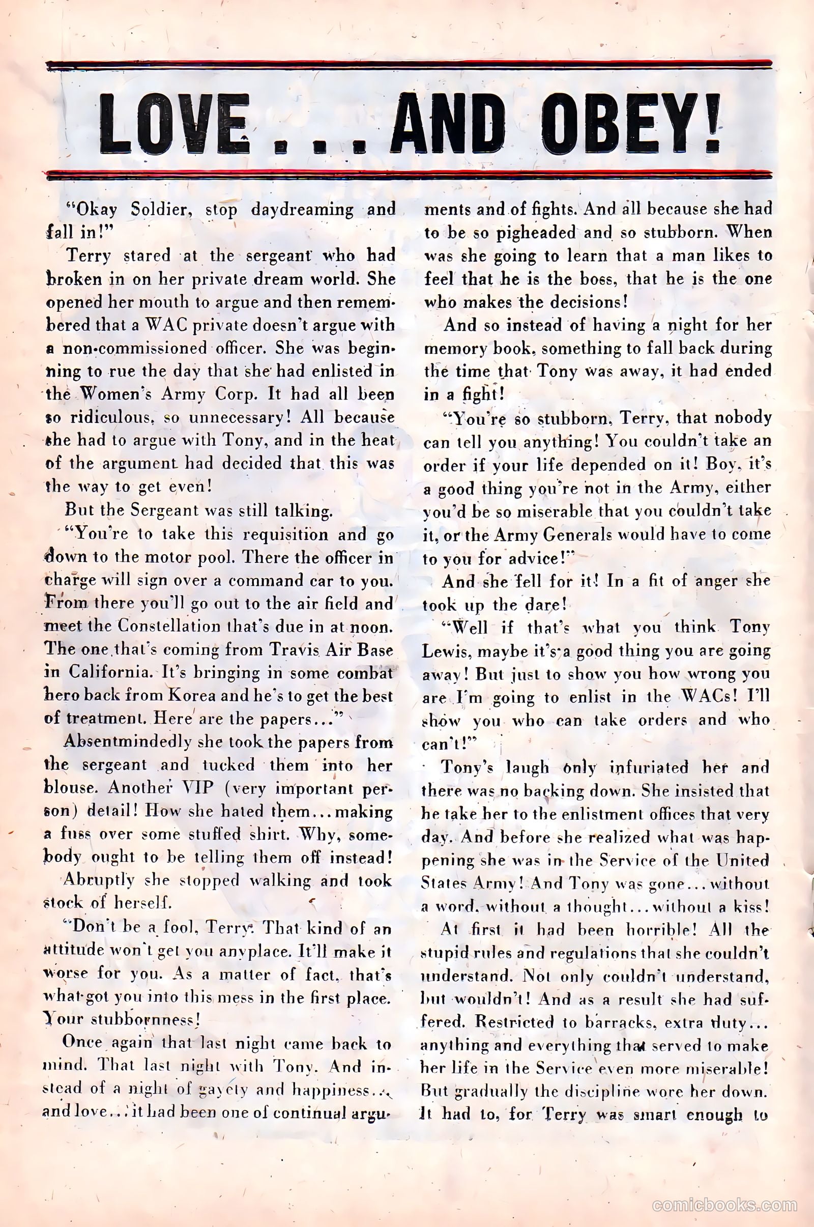 Daring Love #1 (1953) — page 18 of 36