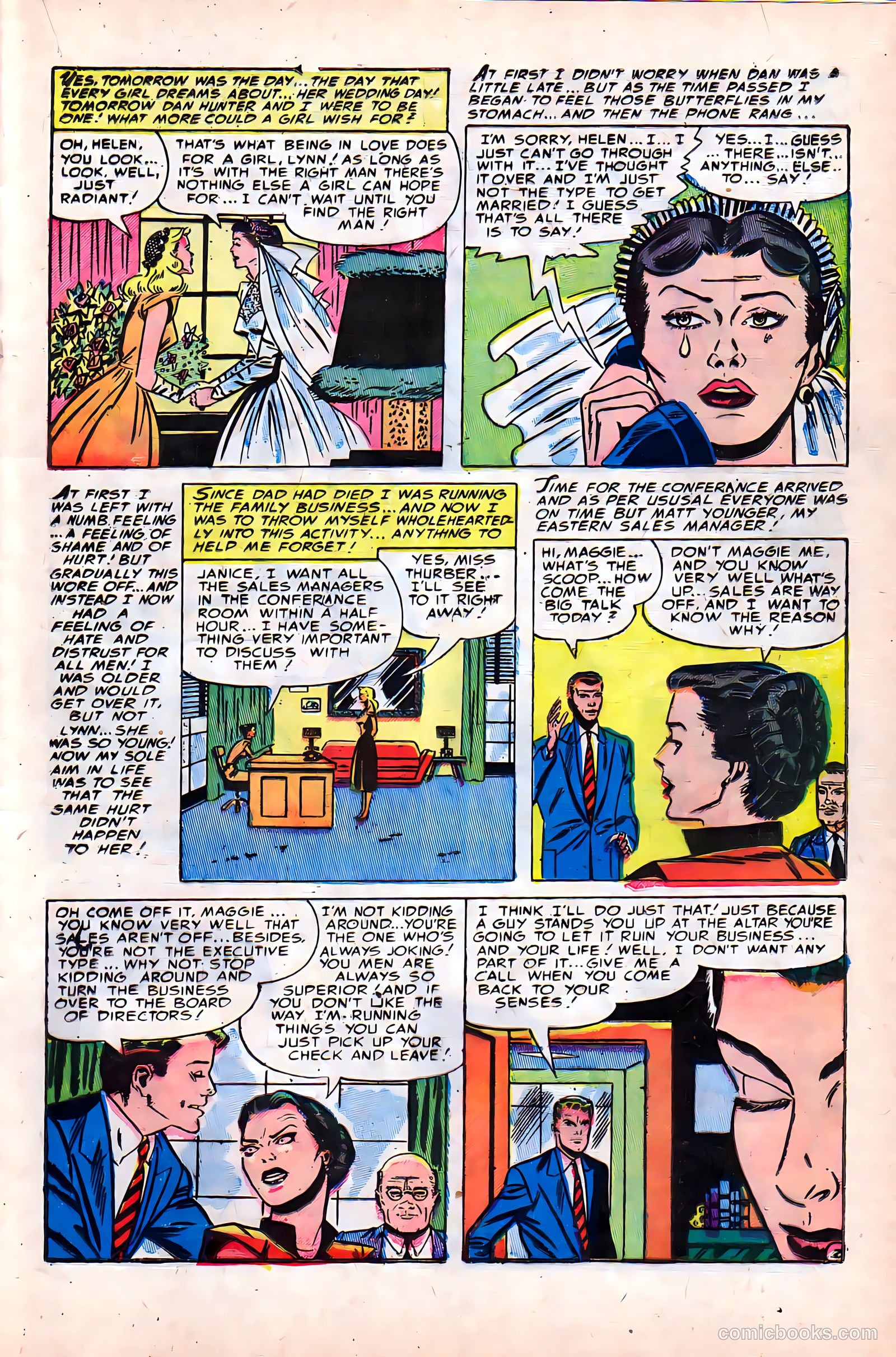 Daring Love #1 (1953) — page 21 of 36