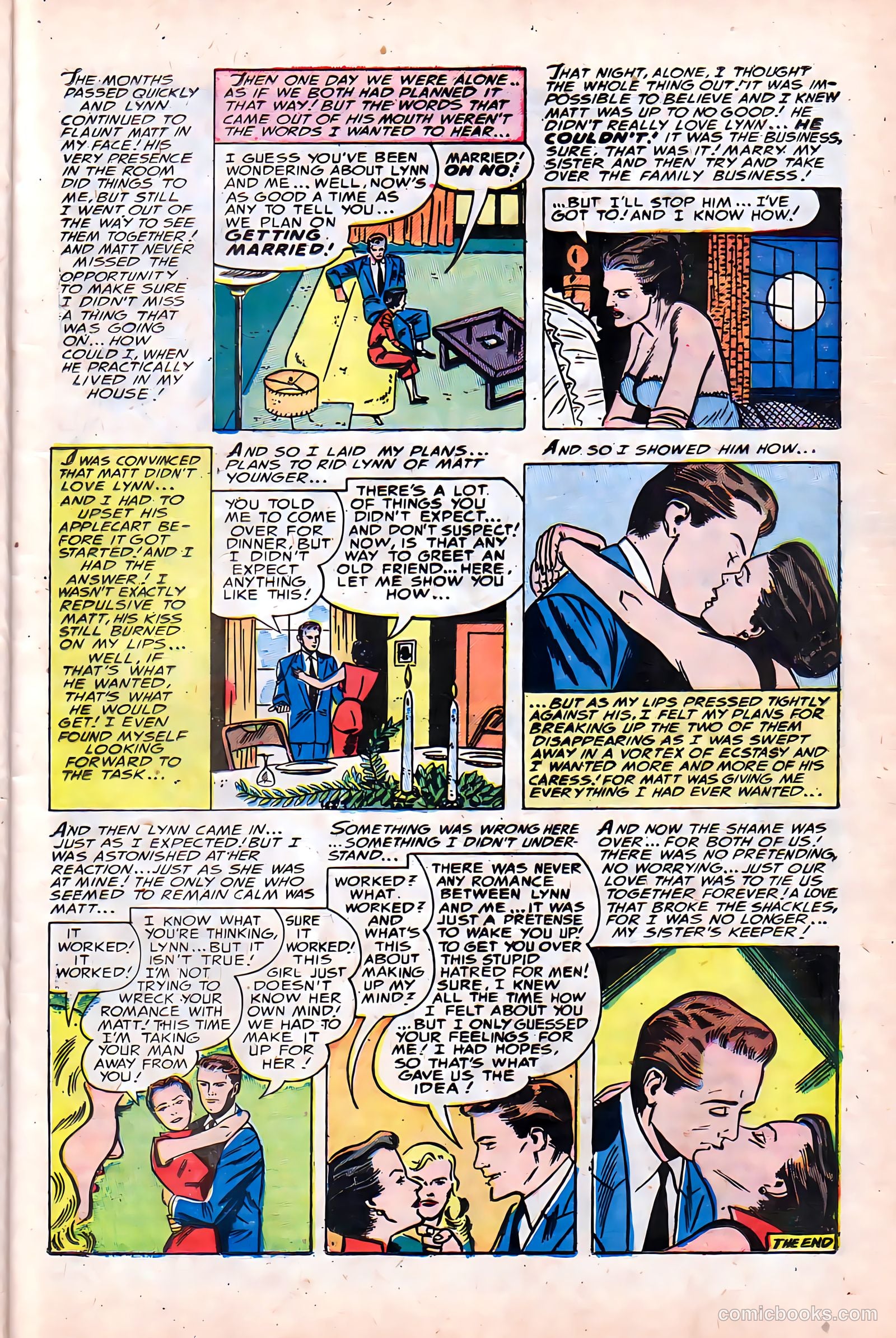 Daring Love #1 (1953) — page 25 of 36
