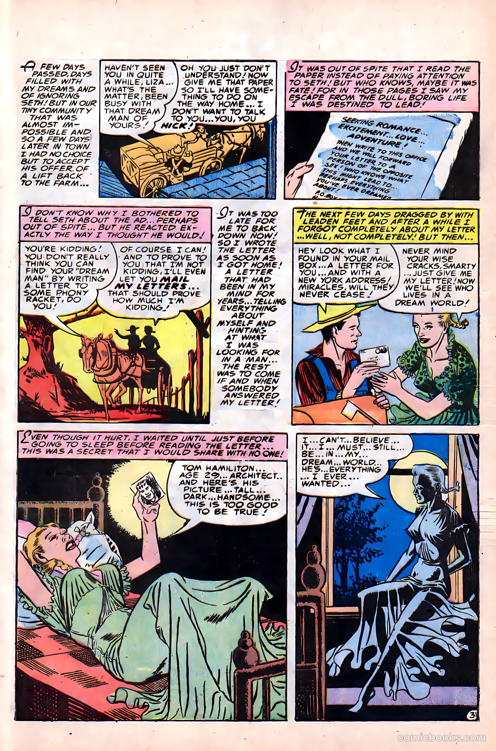 Daring Love #1 (1953) — page 29 of 36