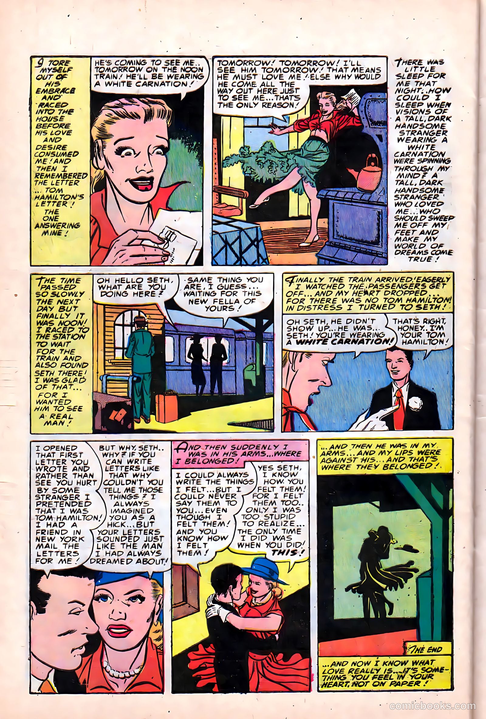 Daring Love #1 (1953) — page 32 of 36