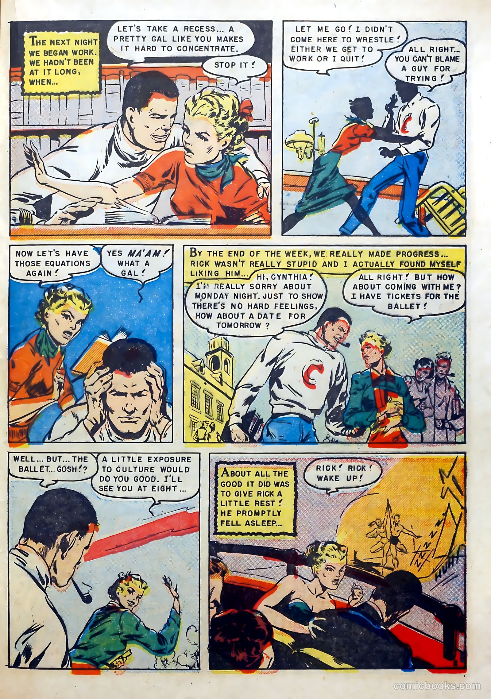 Daring Love #15 (1952) — page 21 of 37
