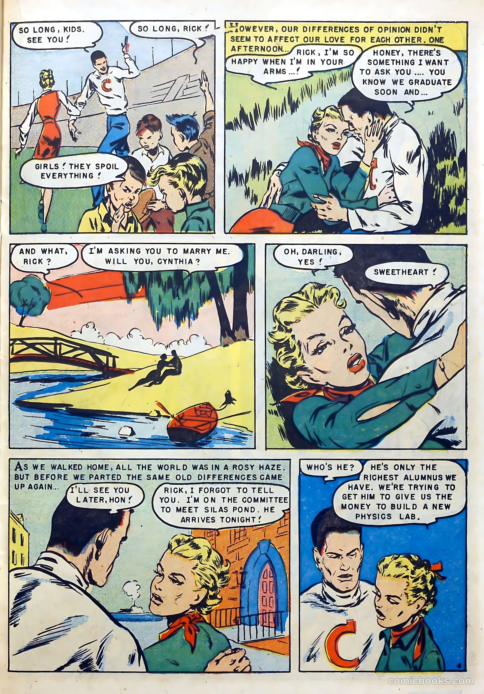 Daring Love #15 (1952) — page 23 of 37
