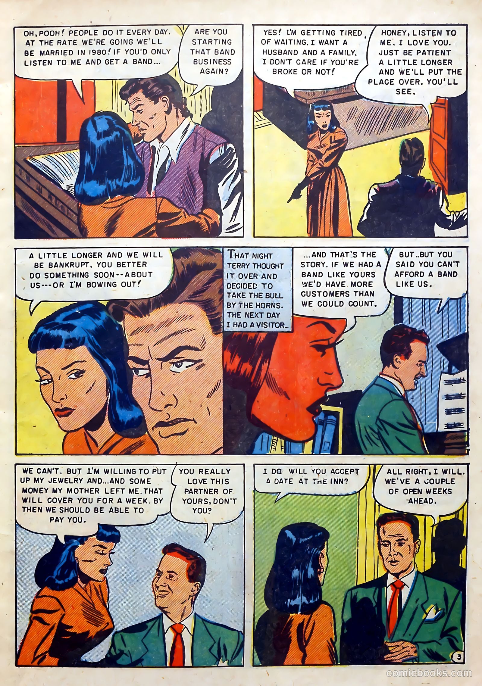 Daring Love #17 (1953) — page 5 of 37