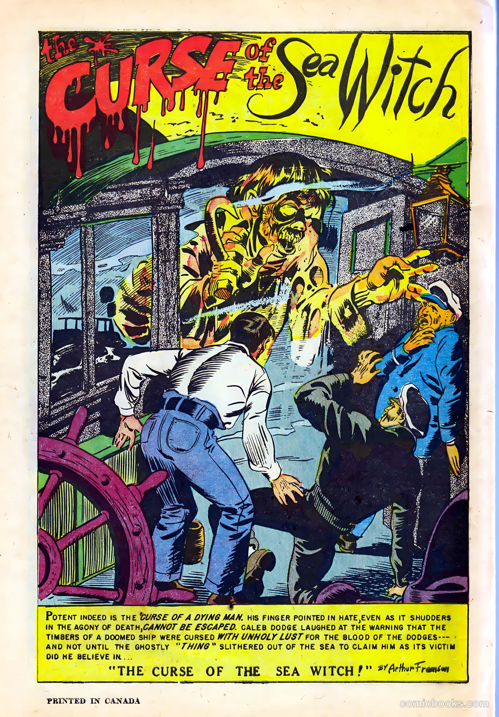 Dark Mysteries #1 (1951) — page 3 of 37