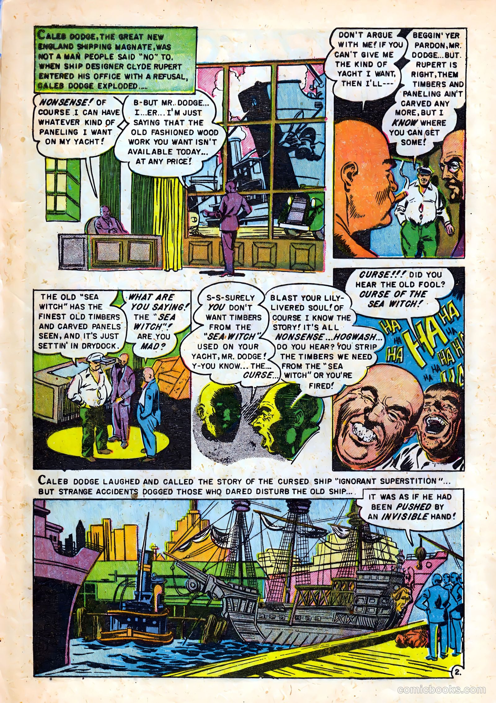 Dark Mysteries #1 (1951) — page 4 of 37
