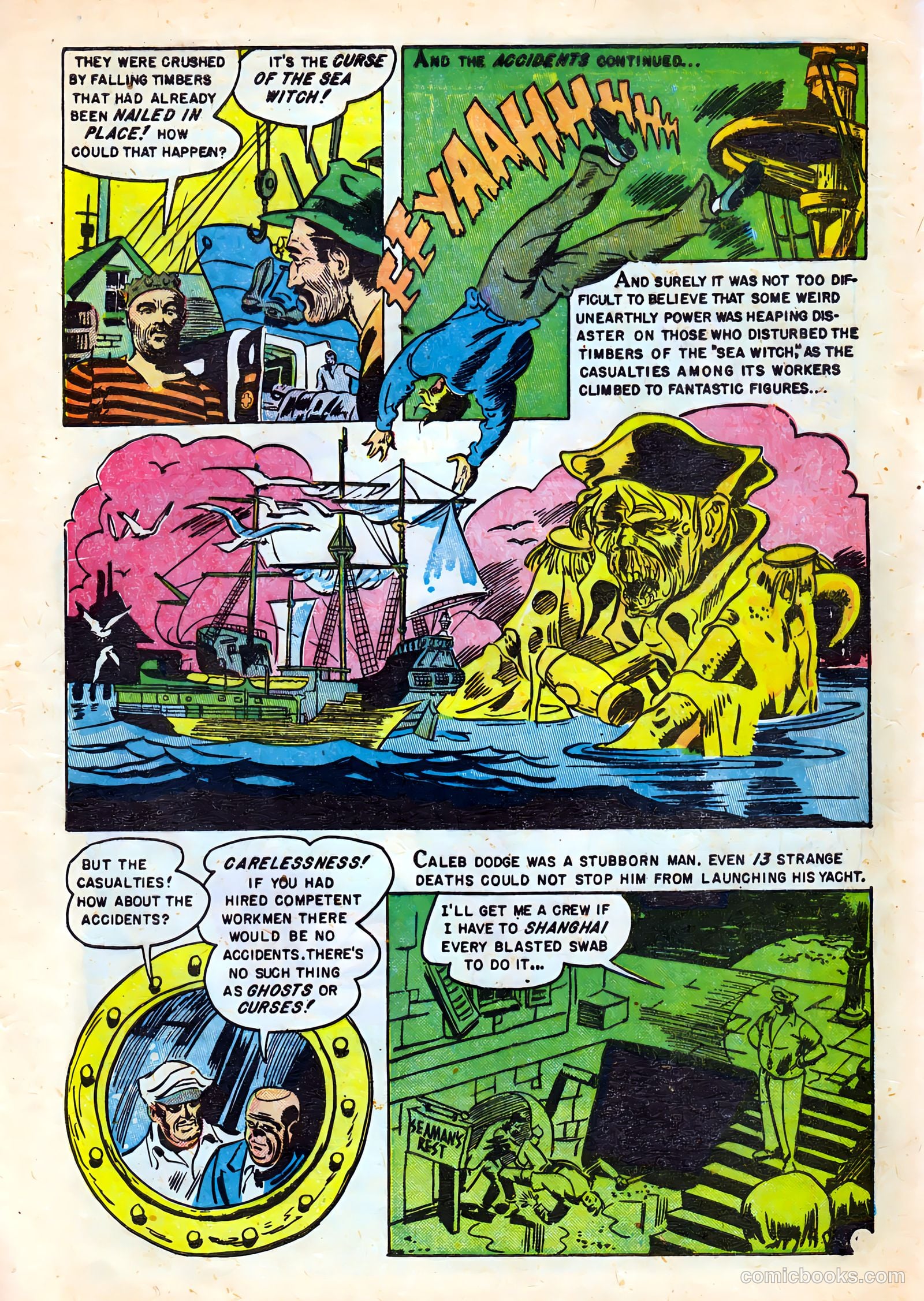 Dark Mysteries #1 (1951) — page 5 of 37