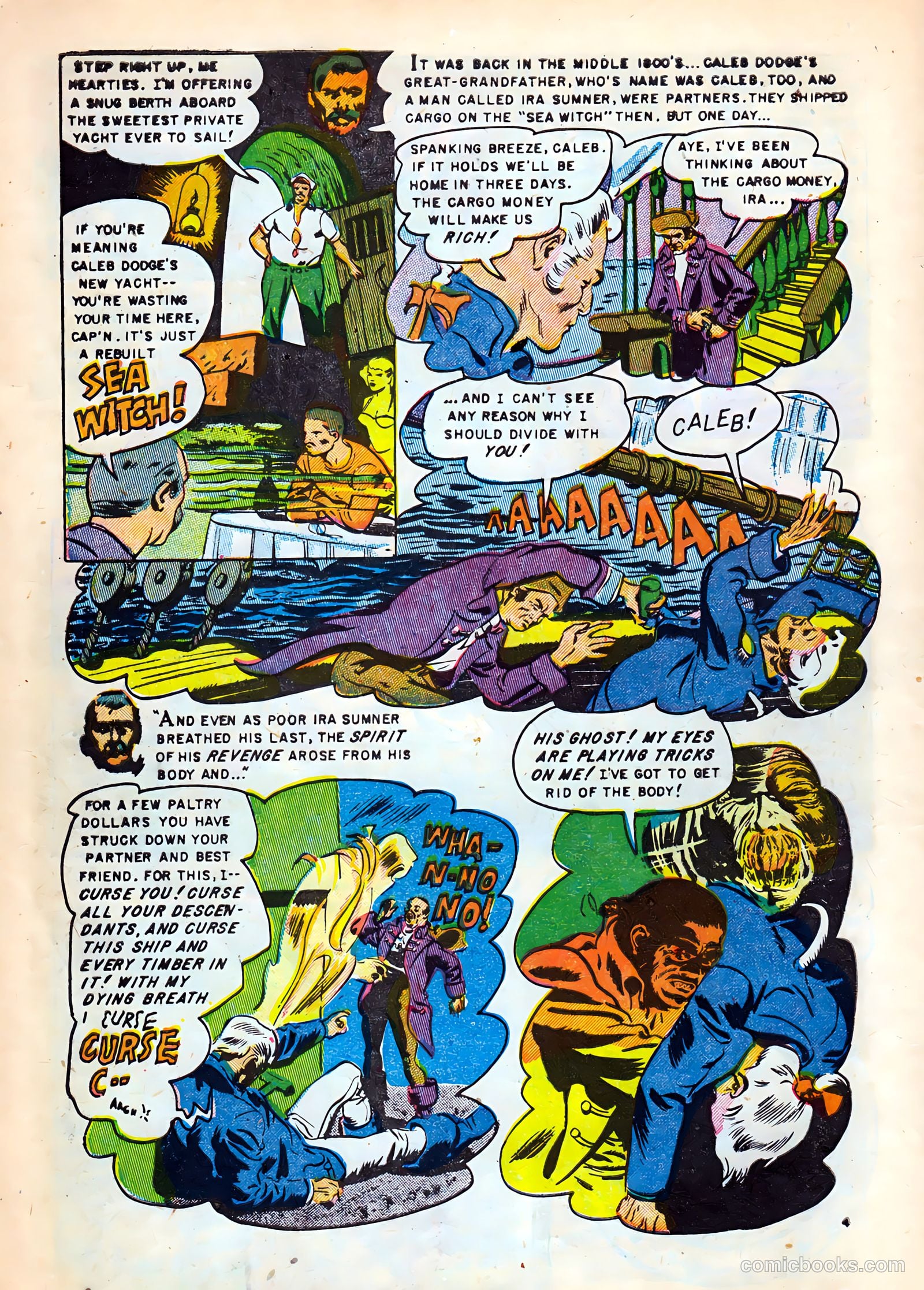 Dark Mysteries #1 (1951) — page 6 of 37