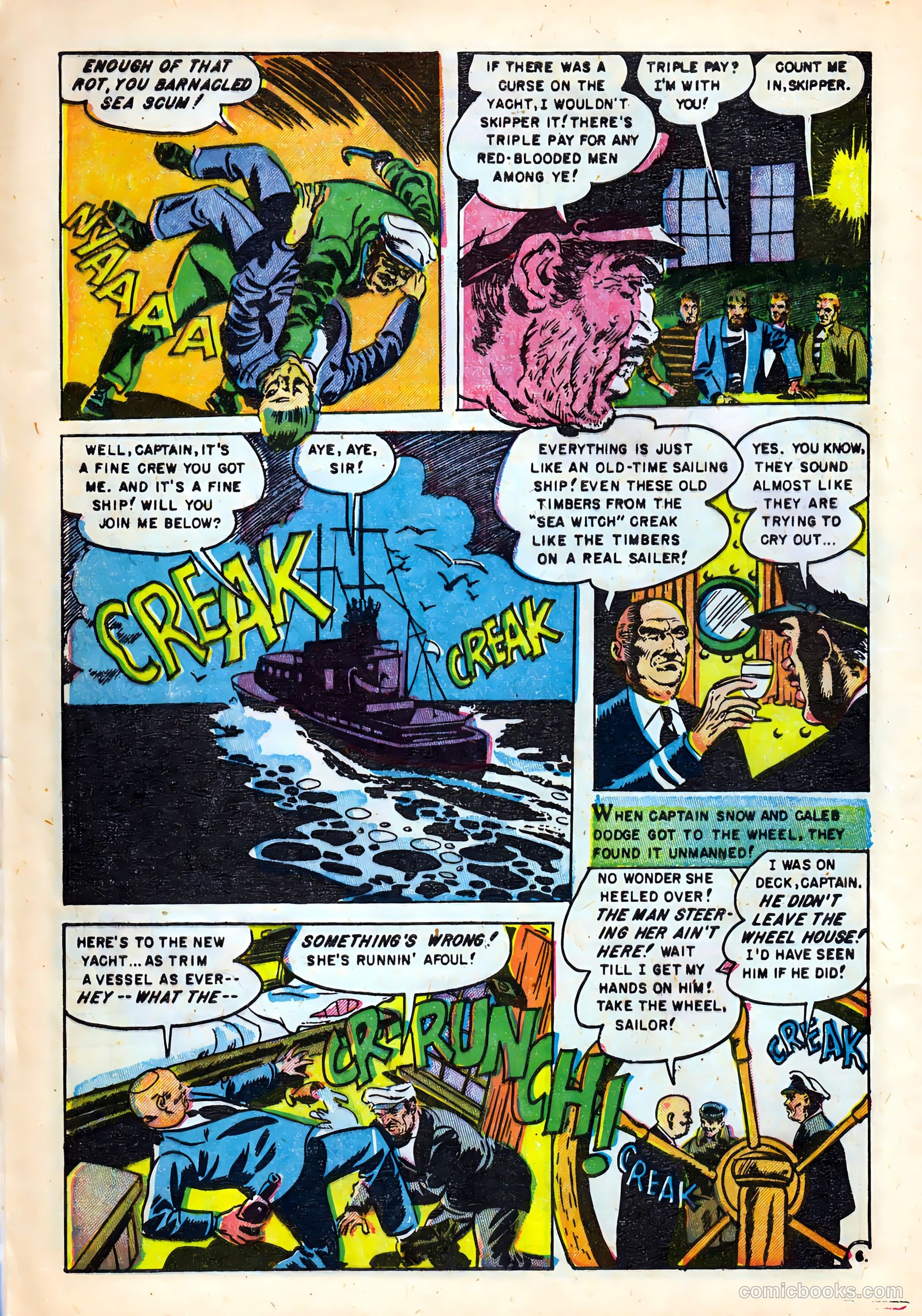 Dark Mysteries #1 (1951) — page 8 of 37