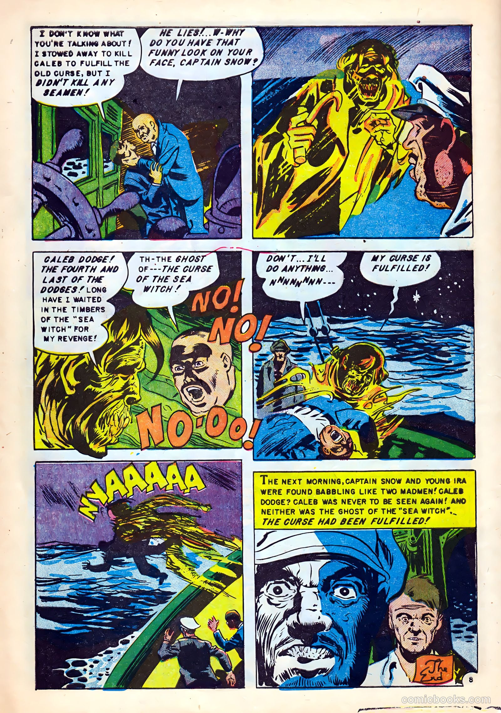Dark Mysteries #1 (1951) — page 10 of 37