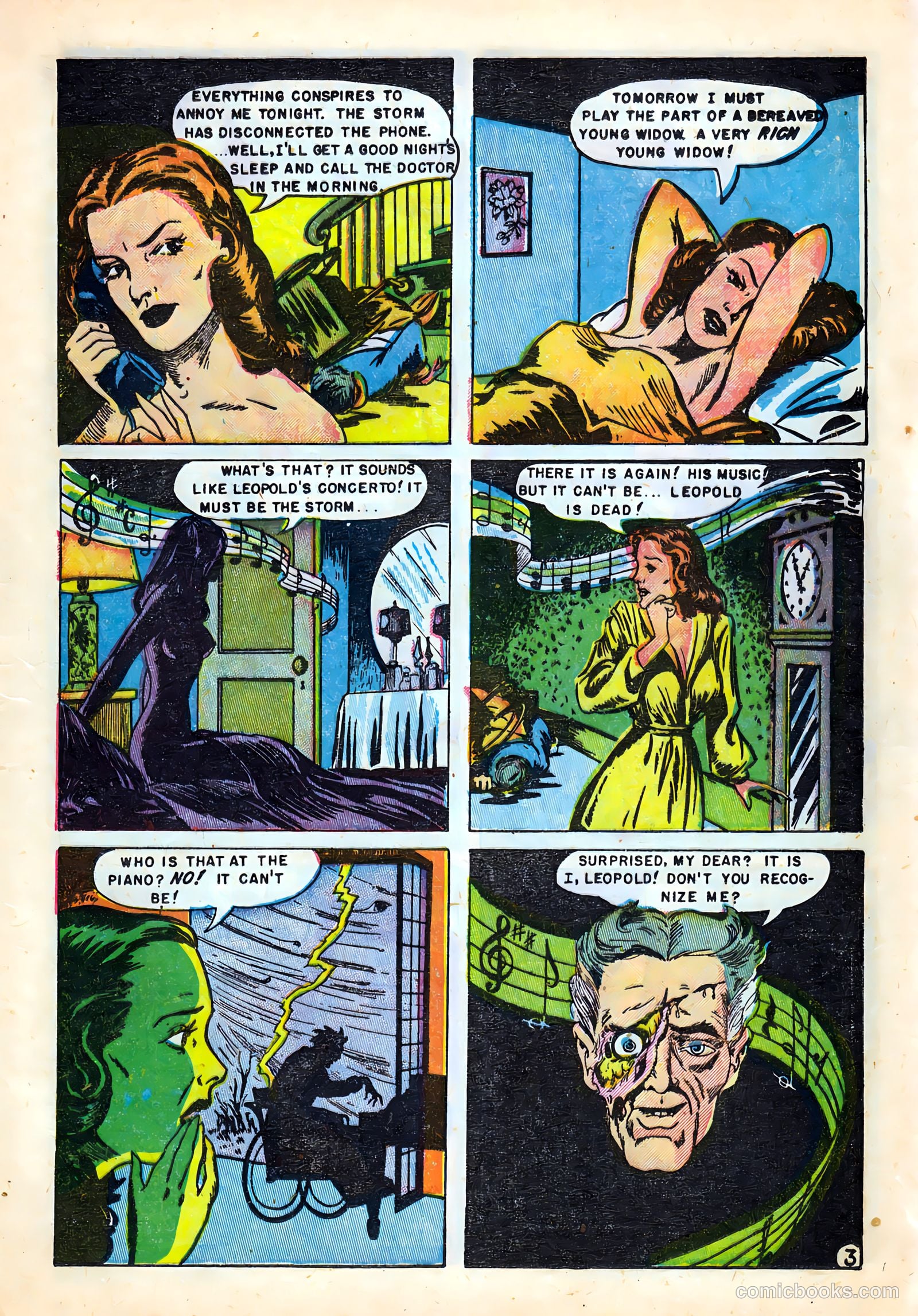 Dark Mysteries #1 (1951) — page 13 of 37