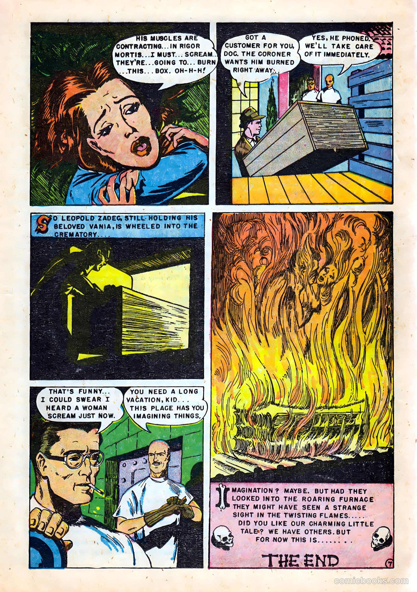 Dark Mysteries #1 (1951) — page 17 of 37