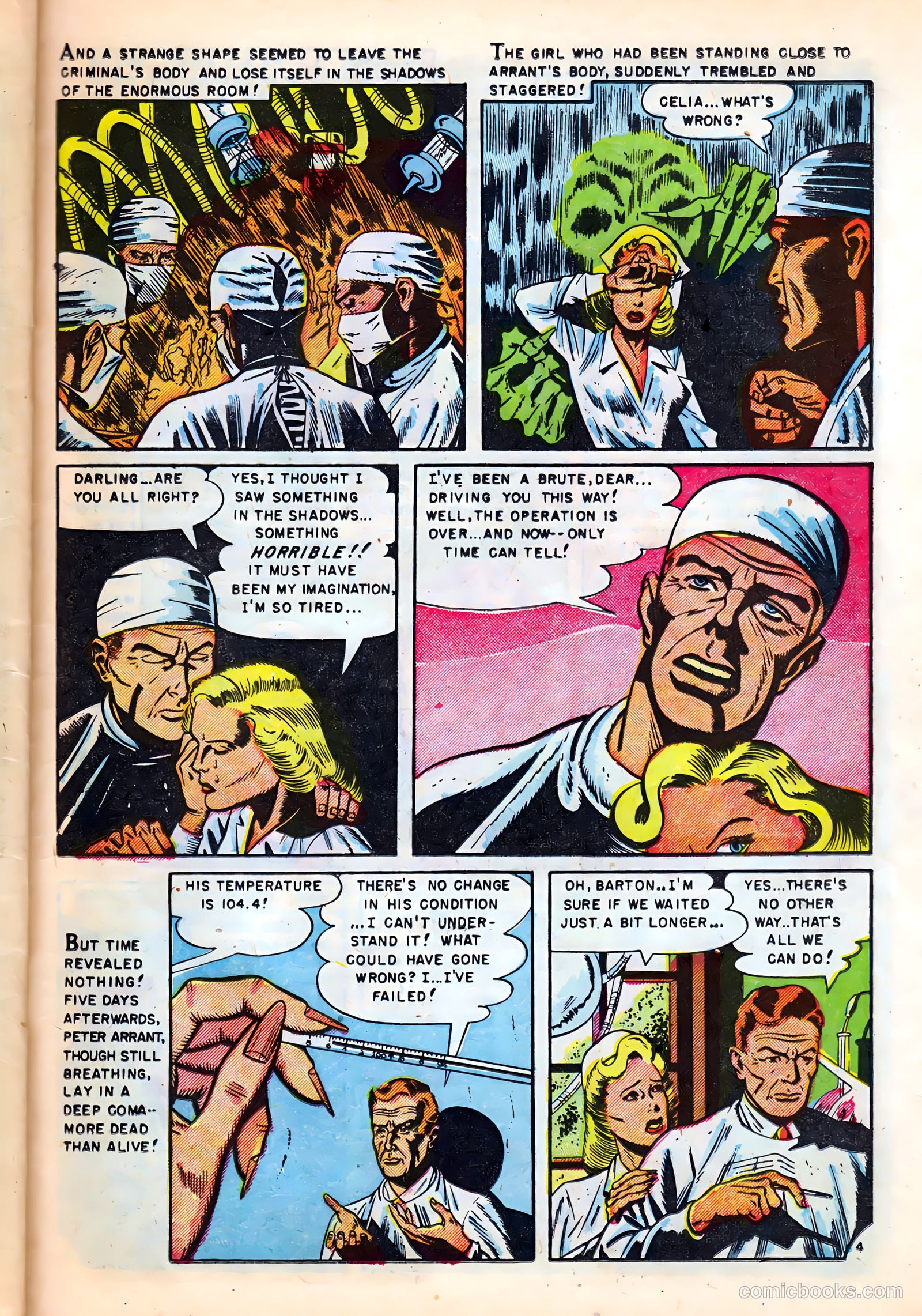 Dark Mysteries #1 (1951) — page 23 of 37