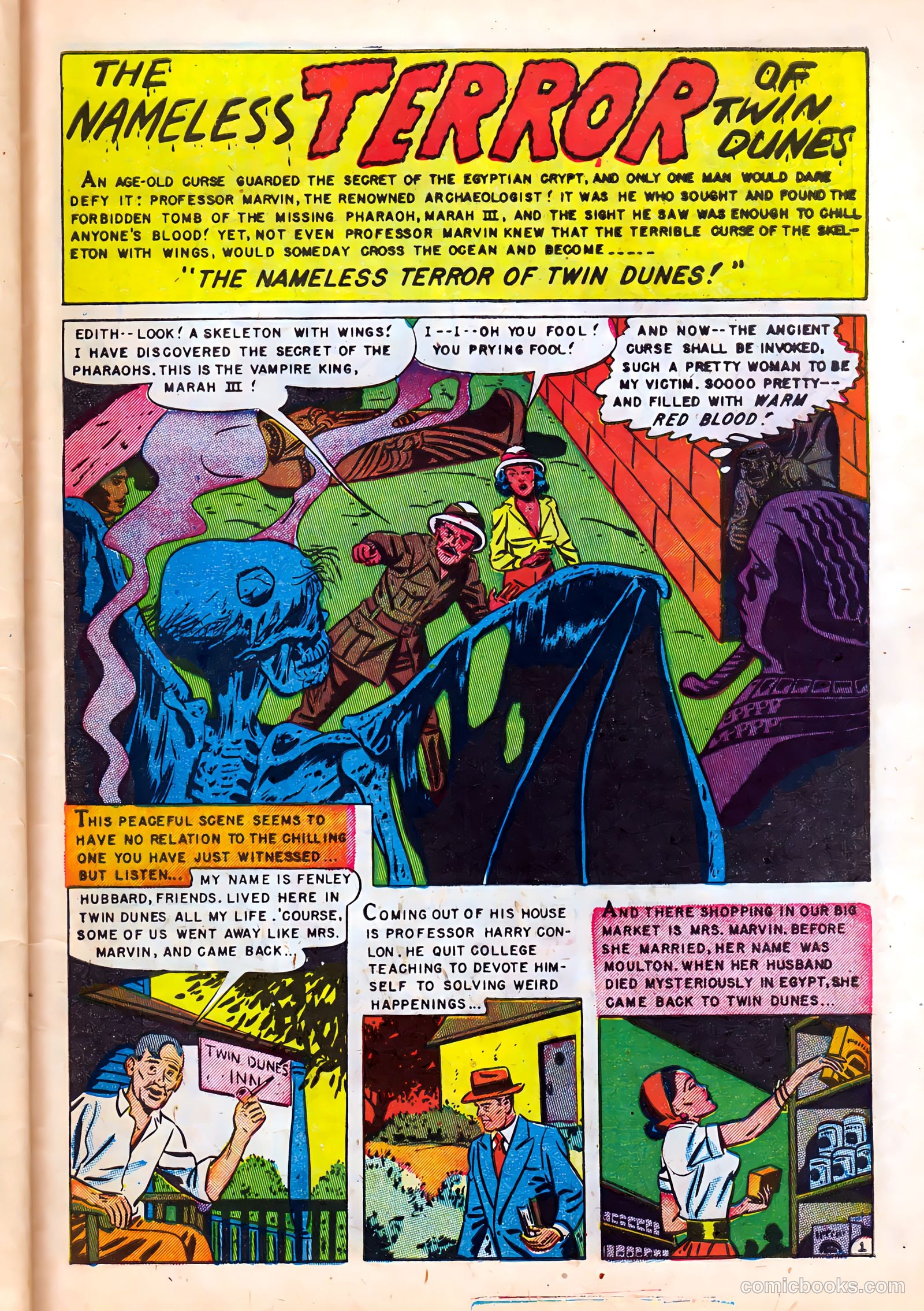 Dark Mysteries #1 (1951) — page 27 of 37