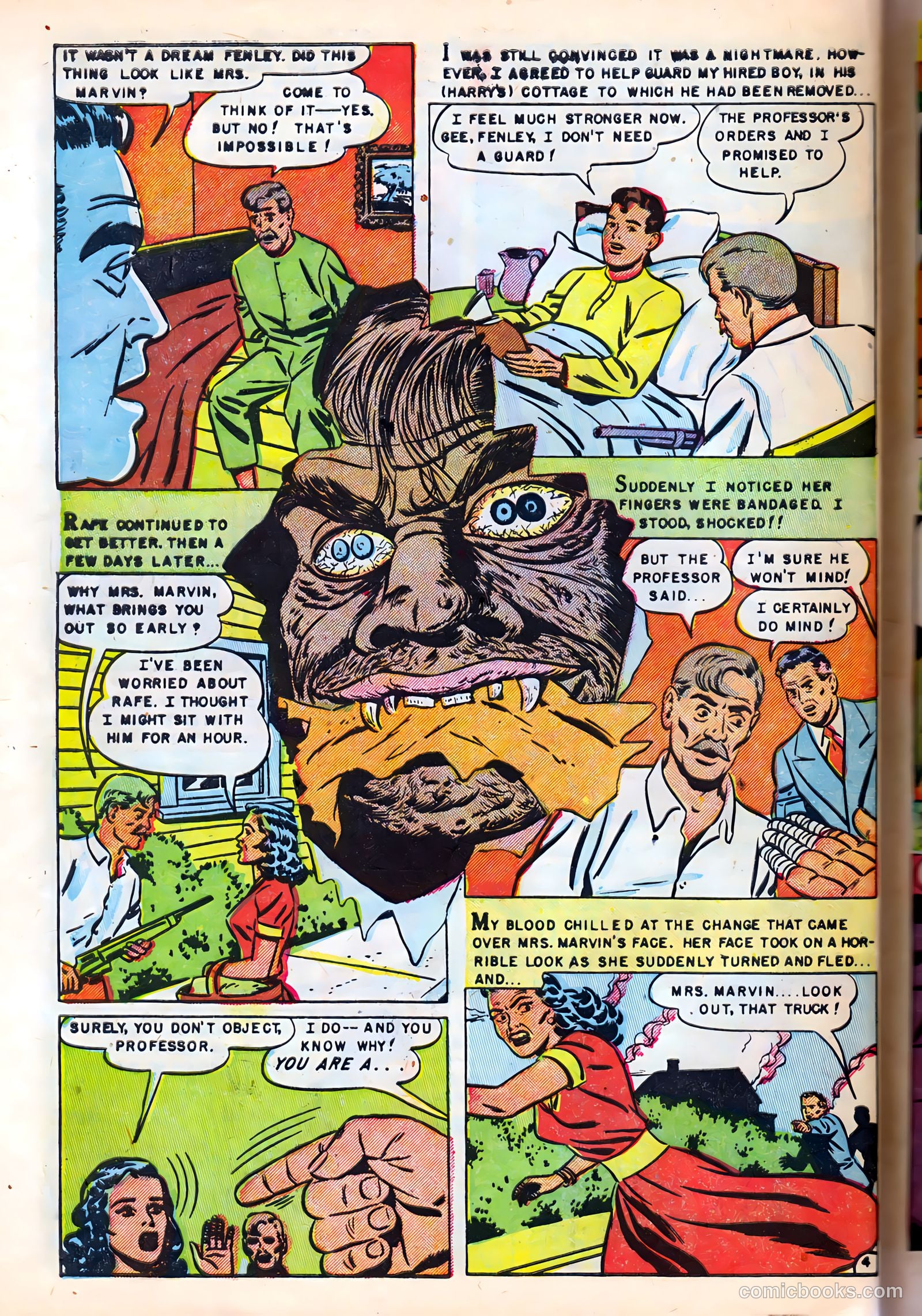Dark Mysteries #1 (1951) — page 30 of 37