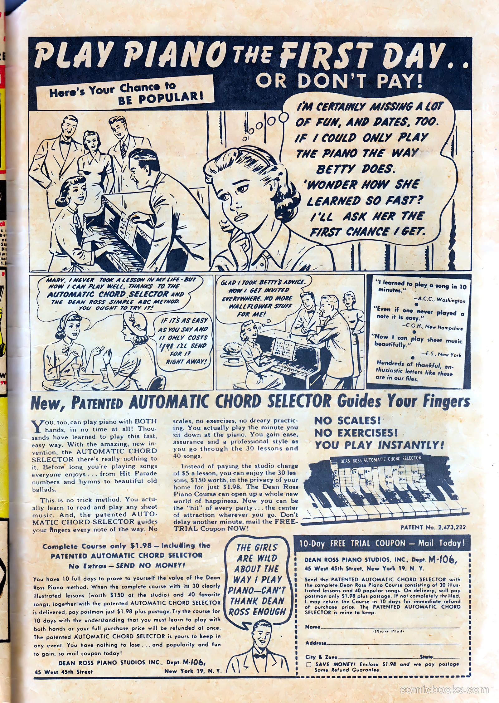 Dark Mysteries #1 (1951) — page 35 of 37
