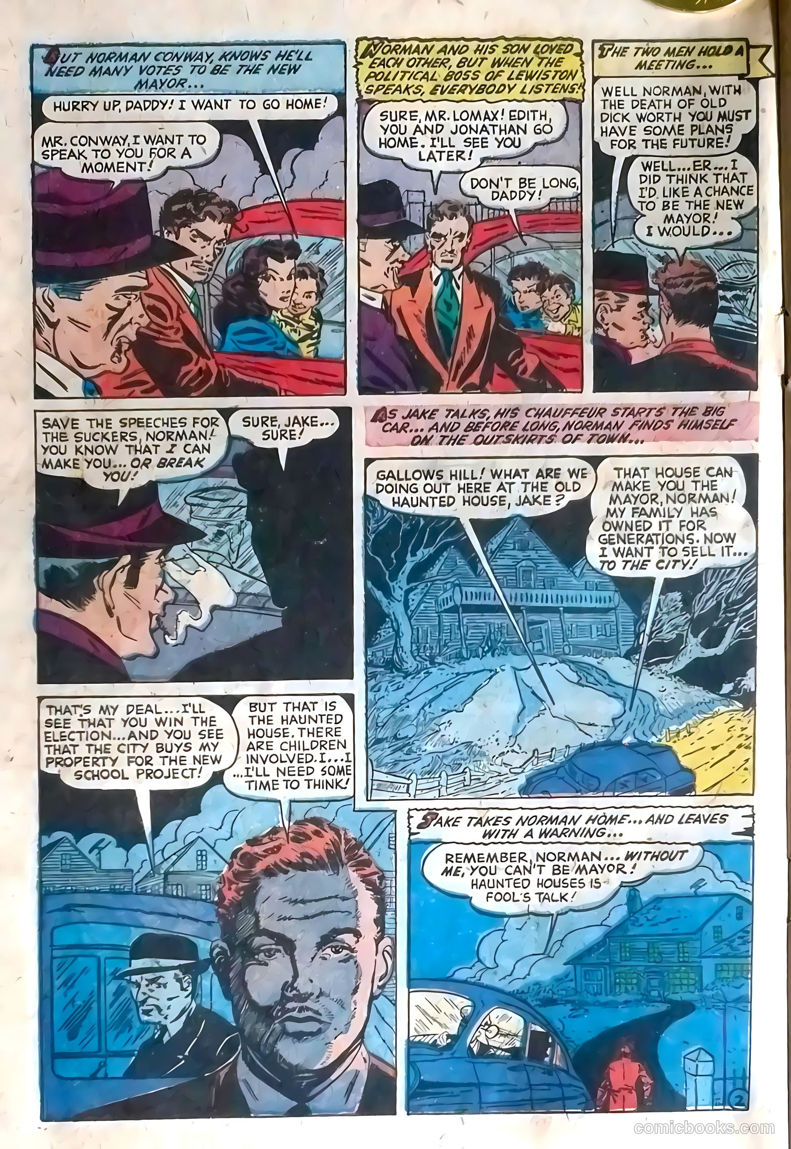 Dark Mysteries #10 (1952) — page 4 of 36
