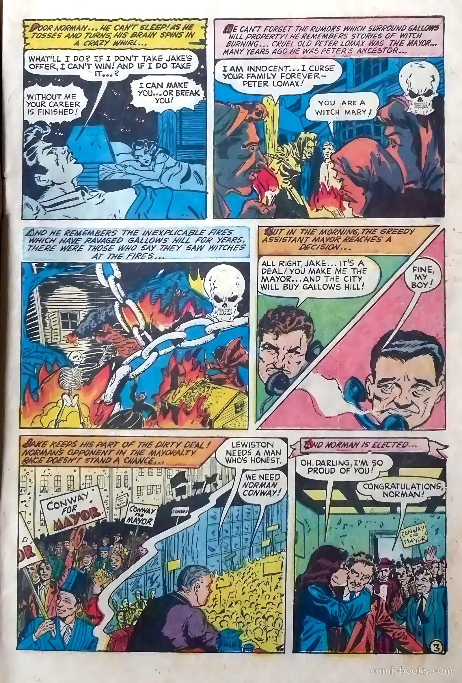 Dark Mysteries #10 (1952) — page 5 of 36