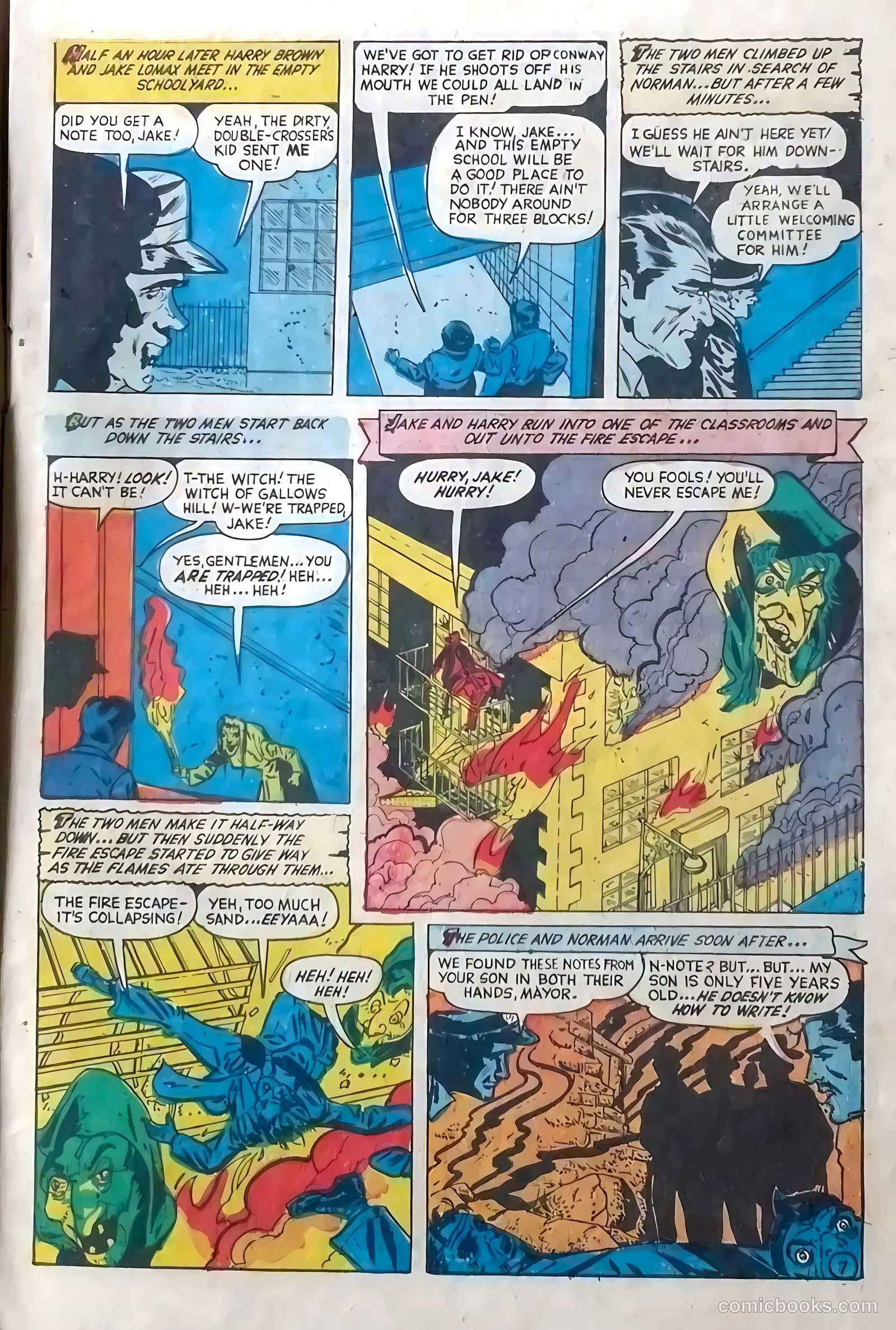 Dark Mysteries #10 (1952) — page 9 of 36