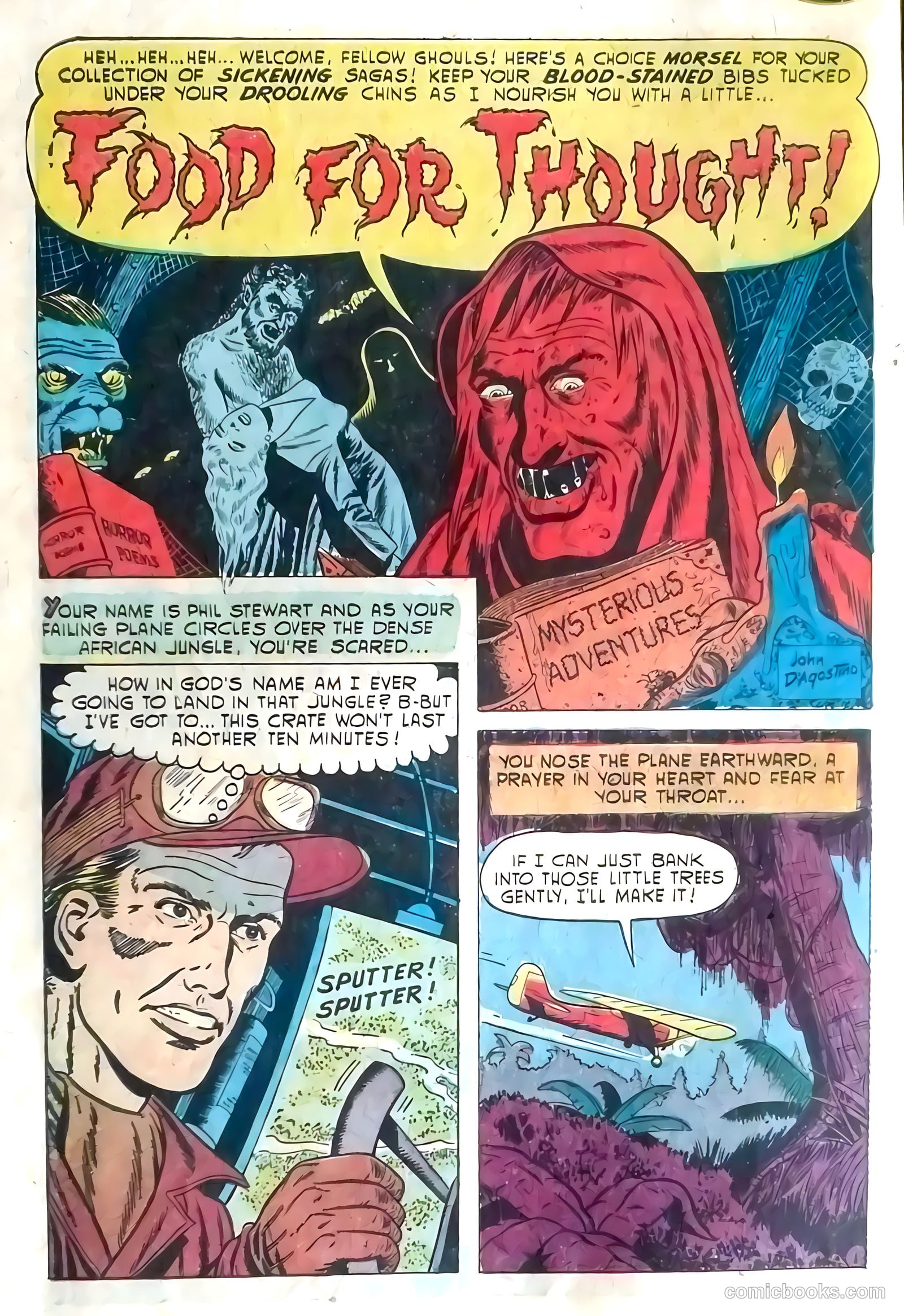 Dark Mysteries #10 (1952) — page 10 of 36