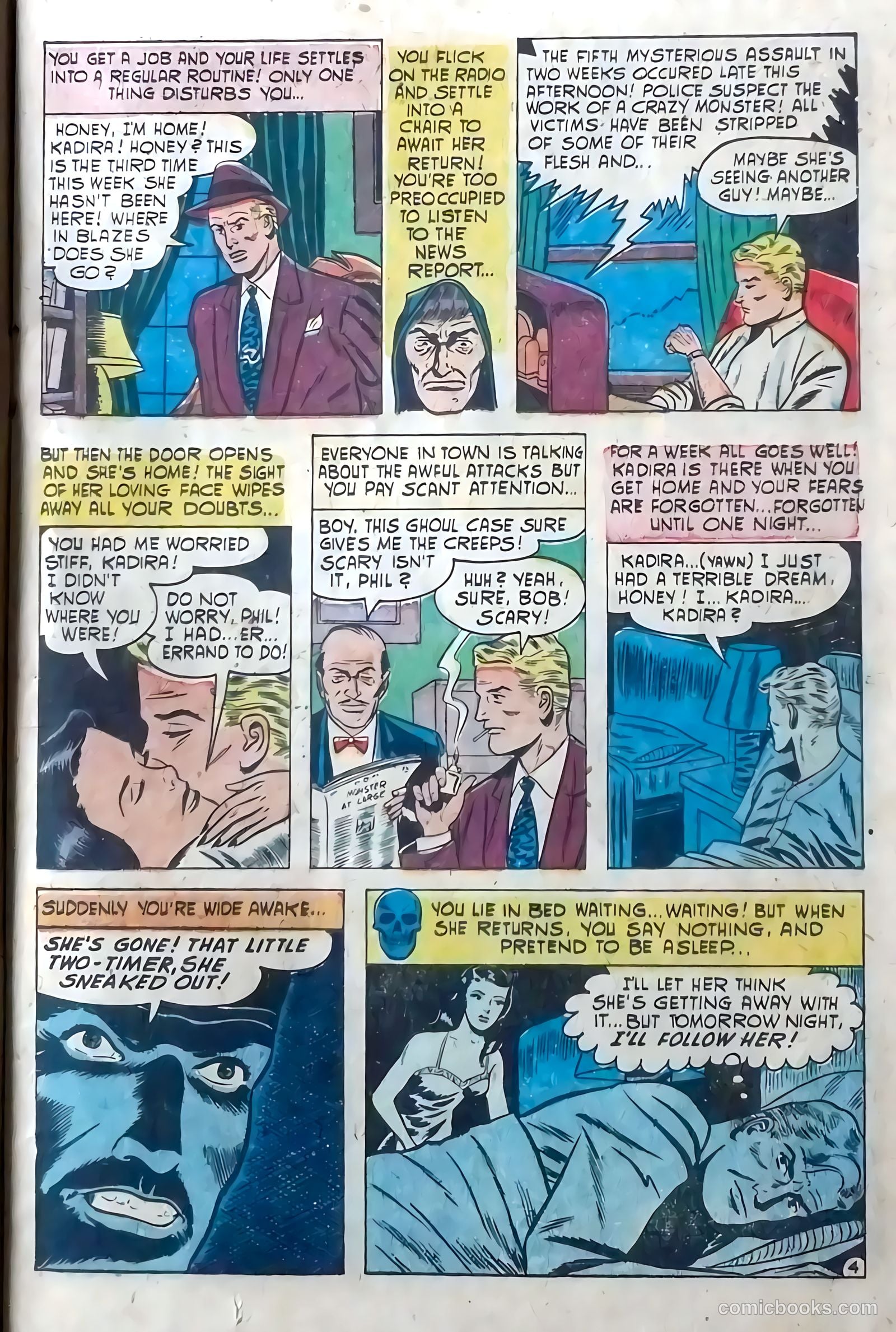 Dark Mysteries #10 (1952) — page 13 of 36