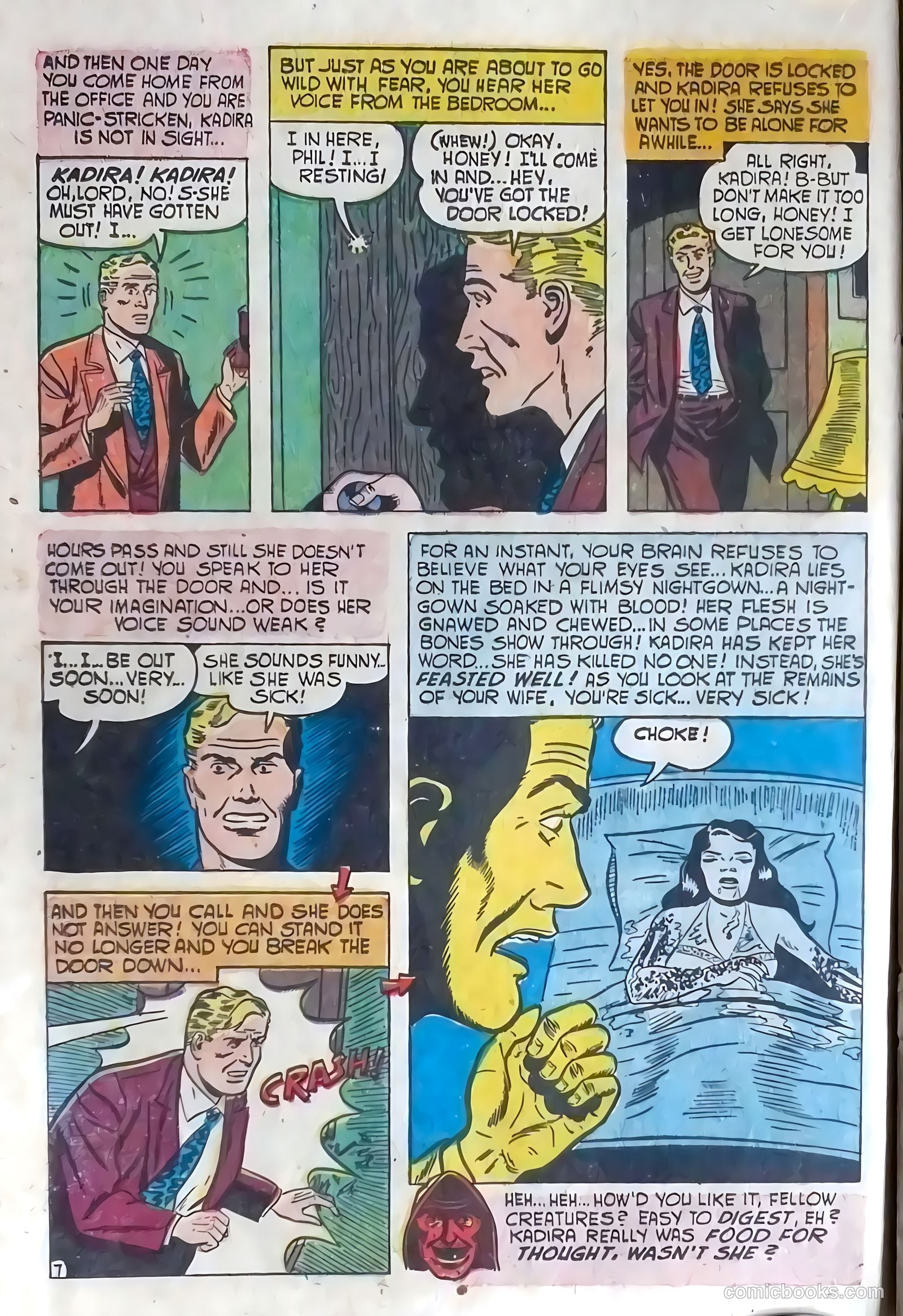 Dark Mysteries #10 (1952) — page 16 of 36